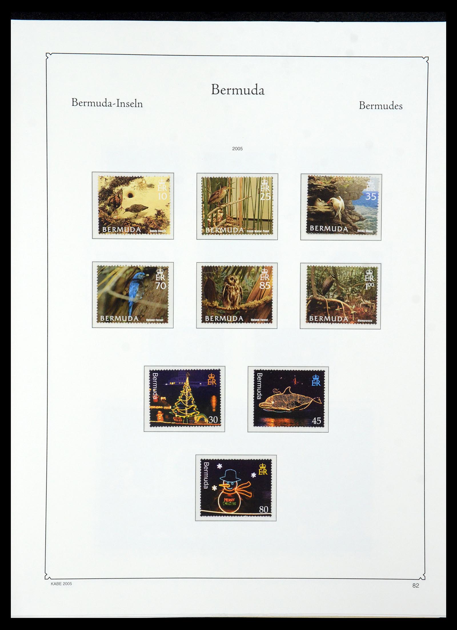 36279 089 - Stamp collection 36279 Bermuda 1865-2013.