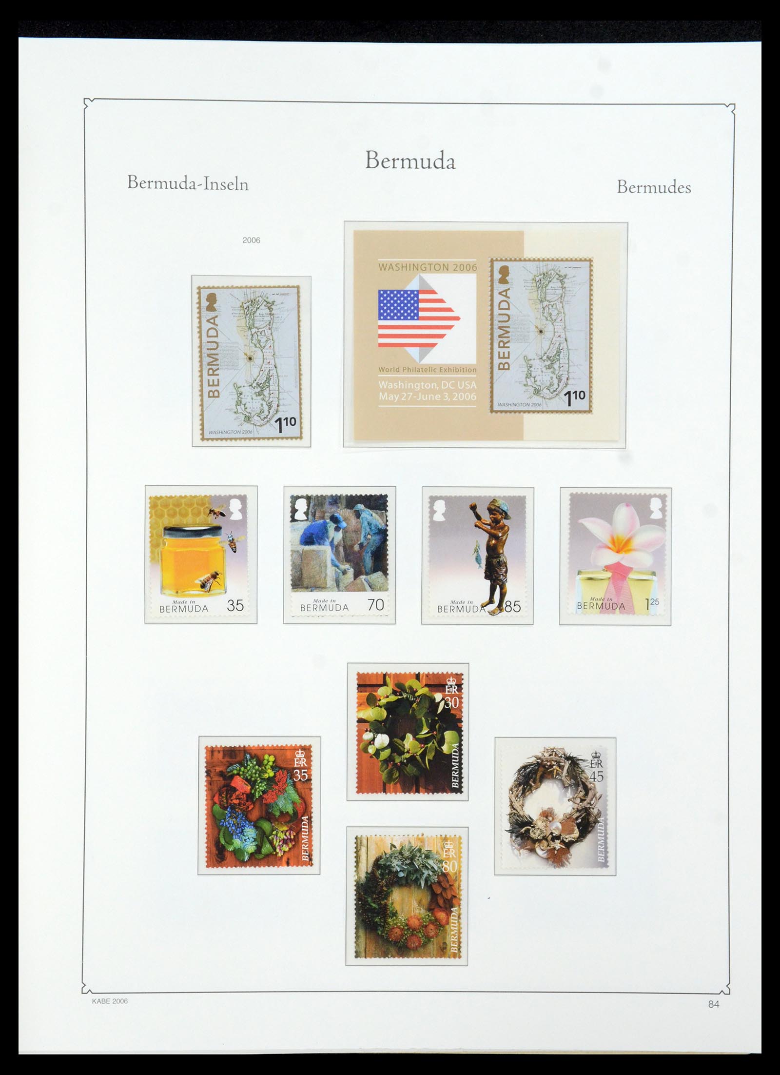 36279 091 - Stamp collection 36279 Bermuda 1865-2013.