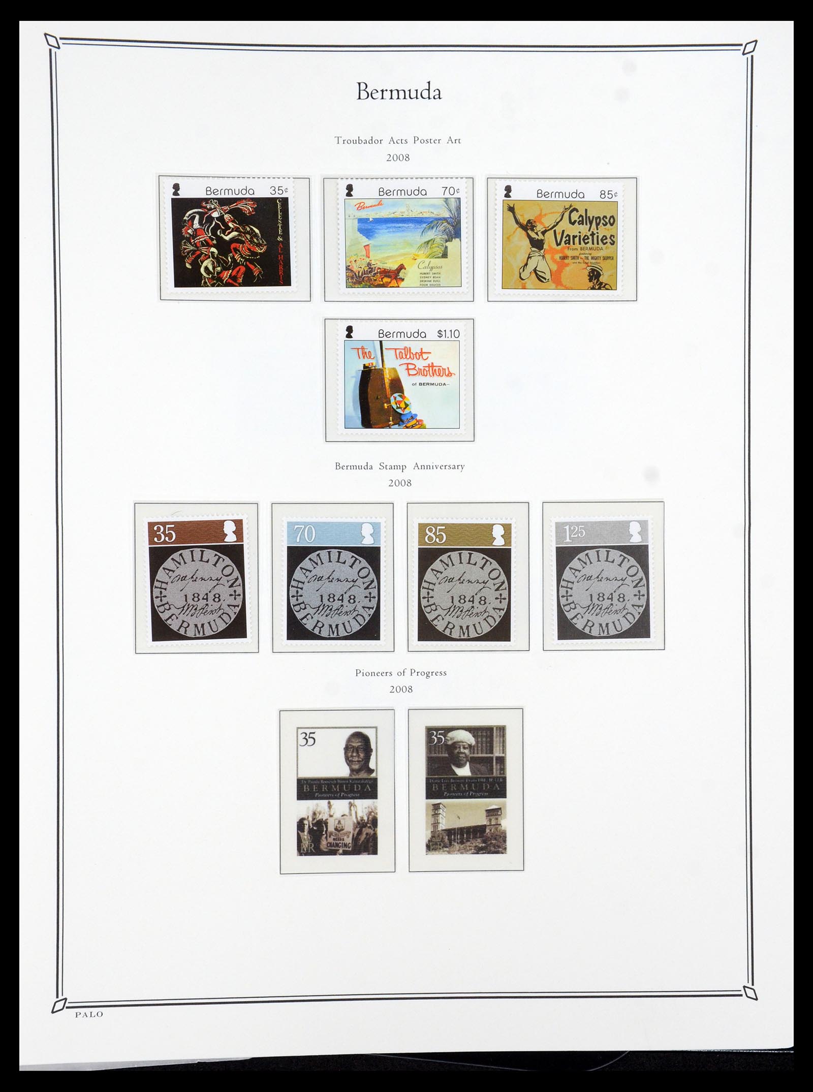 36279 094 - Postzegelverzameling 36279 Bermuda 1865-2013.