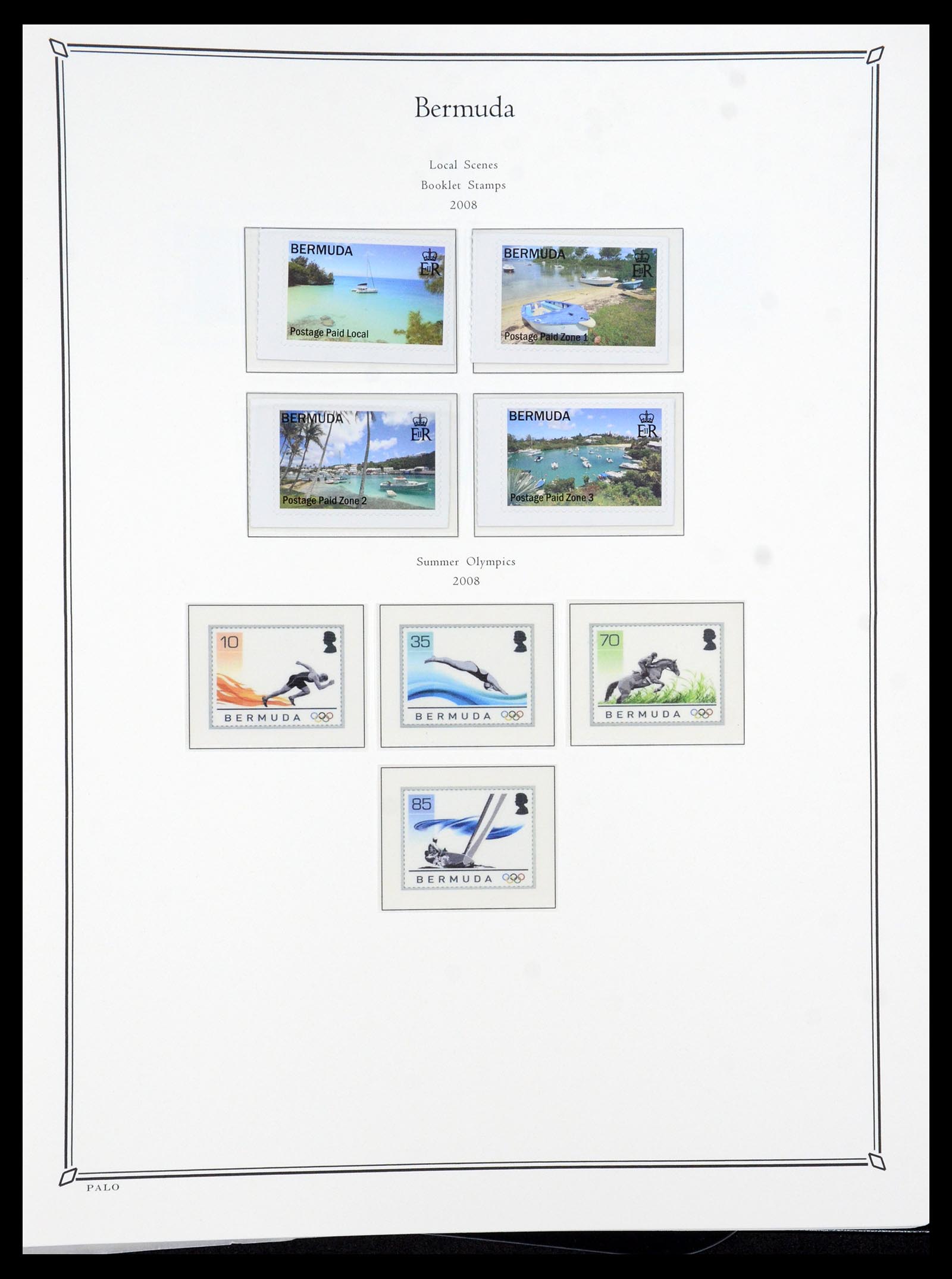 36279 095 - Postzegelverzameling 36279 Bermuda 1865-2013.