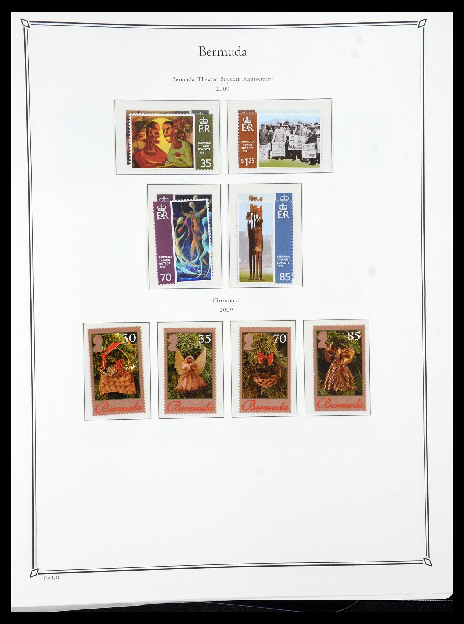 36279 100 - Postzegelverzameling 36279 Bermuda 1865-2013.