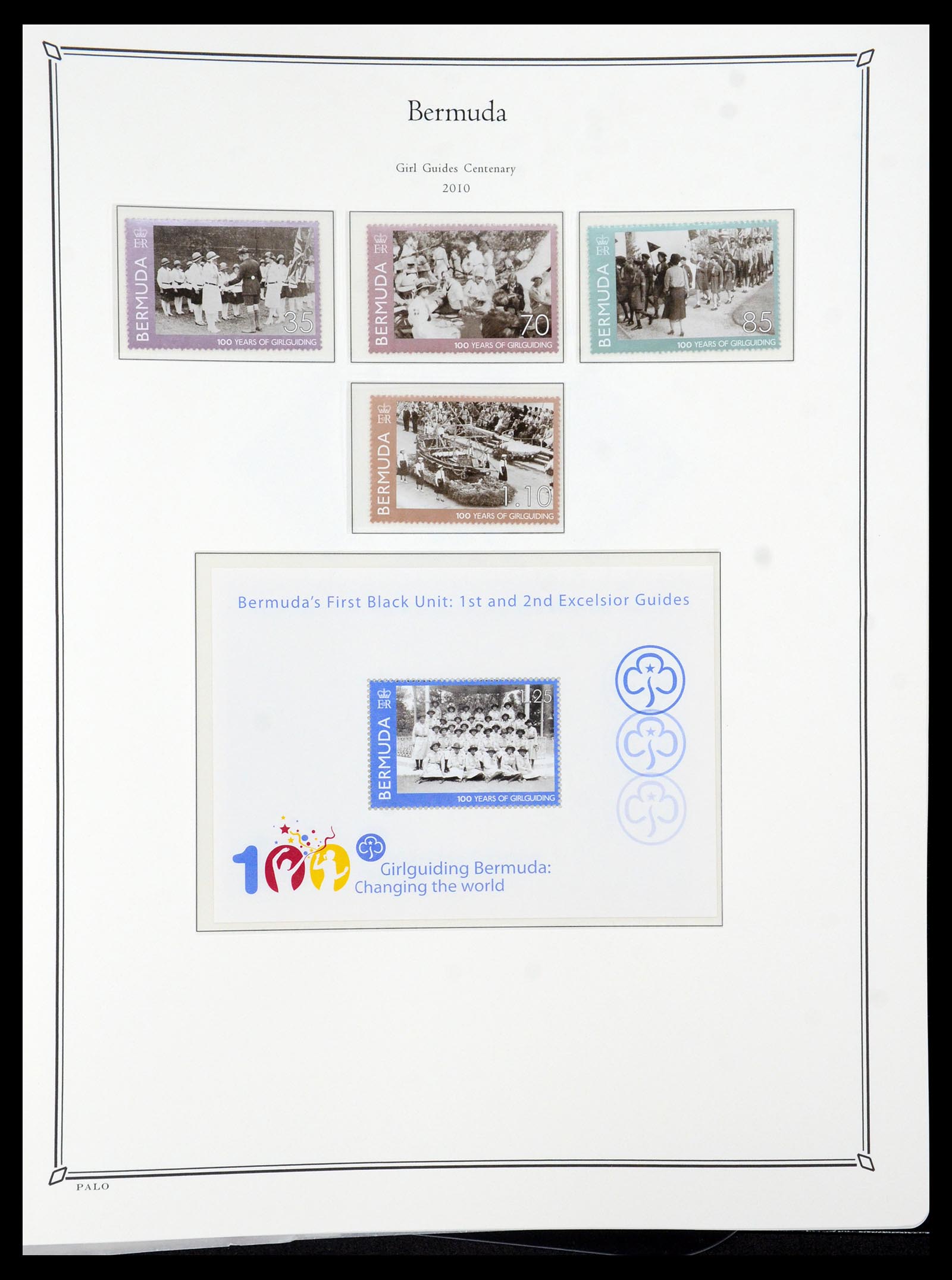 36279 102 - Postzegelverzameling 36279 Bermuda 1865-2013.