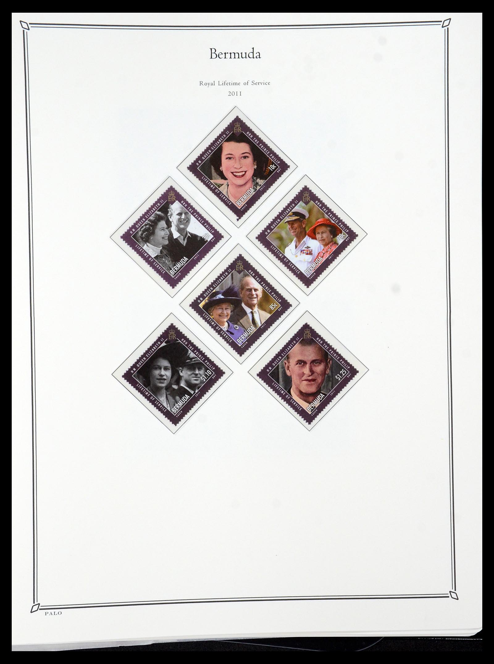 36279 103 - Postzegelverzameling 36279 Bermuda 1865-2013.