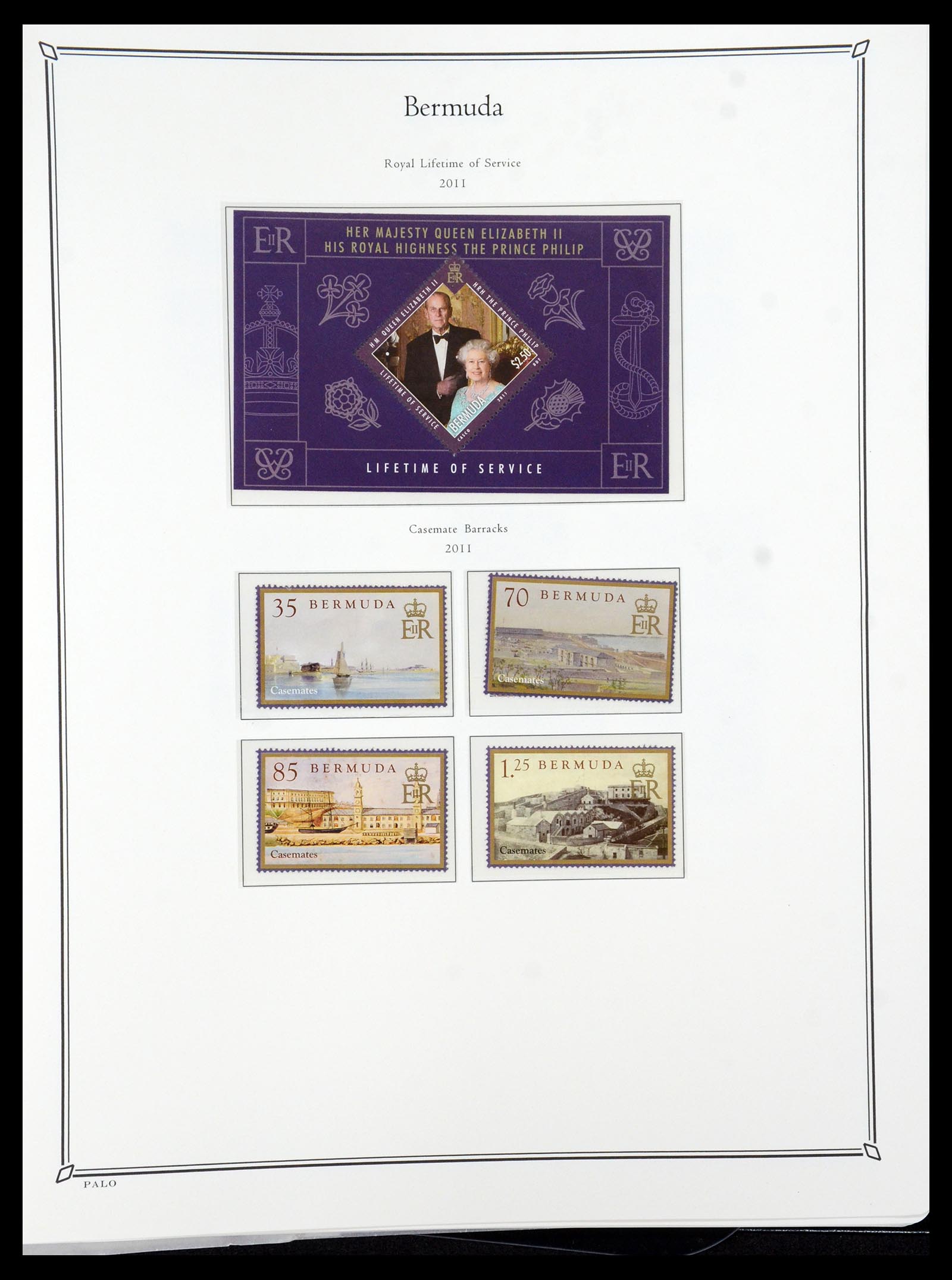 36279 104 - Stamp collection 36279 Bermuda 1865-2013.