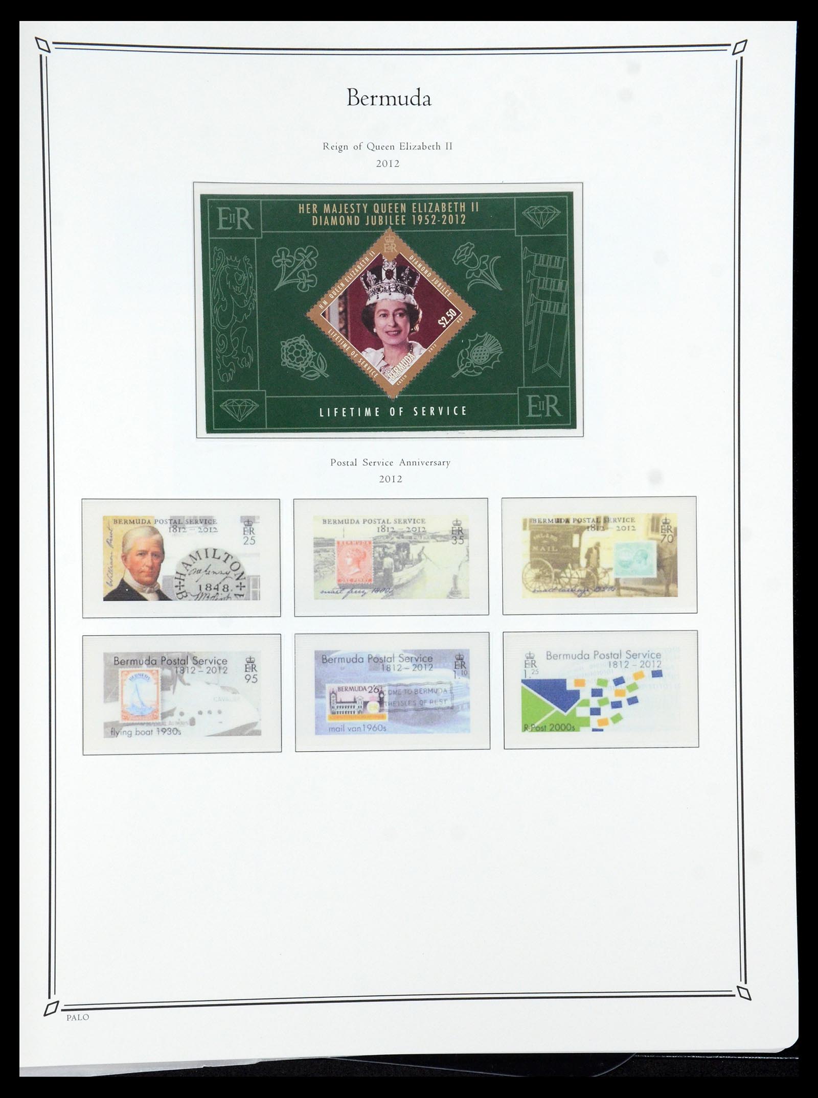 36279 109 - Postzegelverzameling 36279 Bermuda 1865-2013.