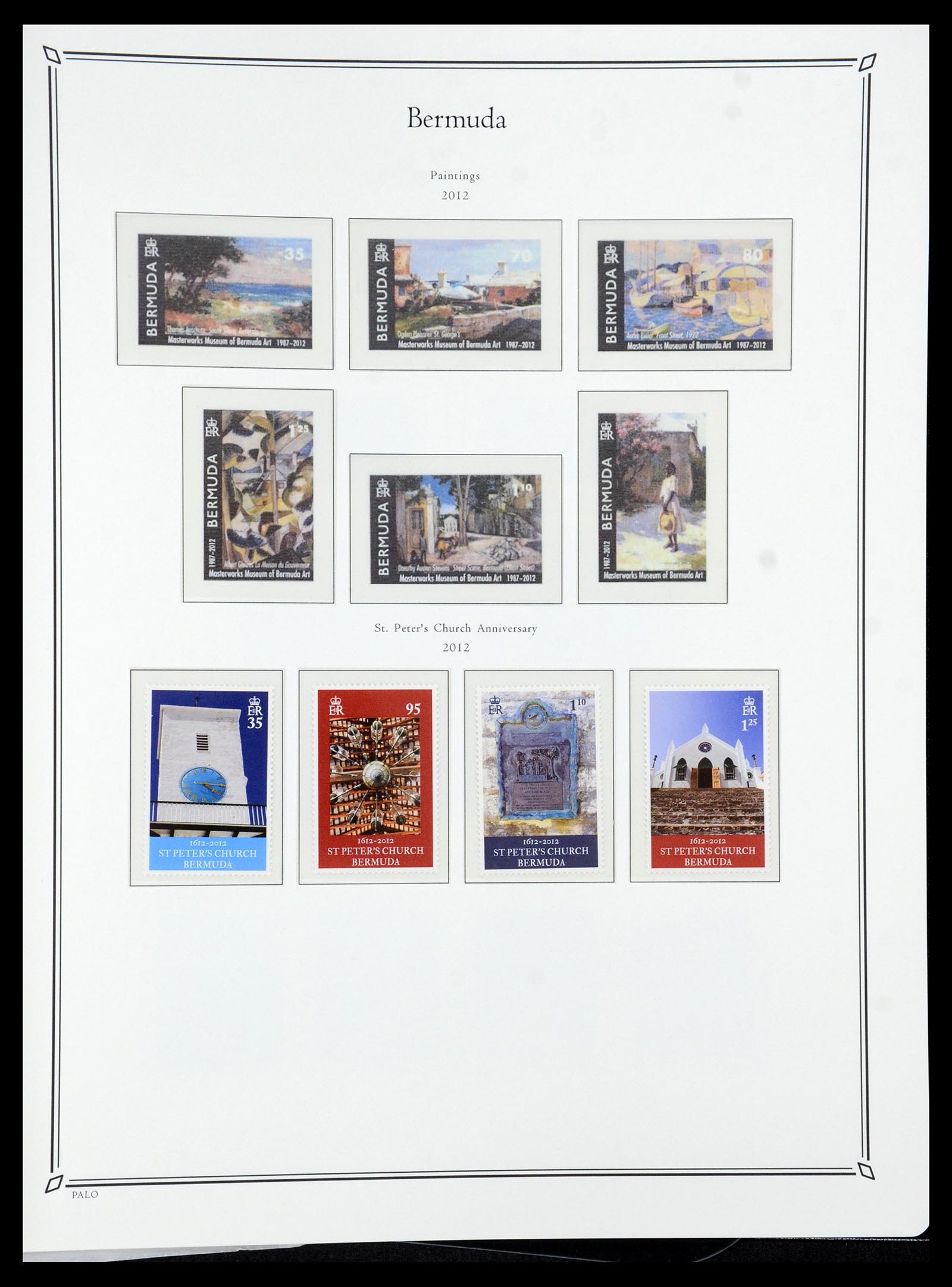 36279 110 - Stamp collection 36279 Bermuda 1865-2013.