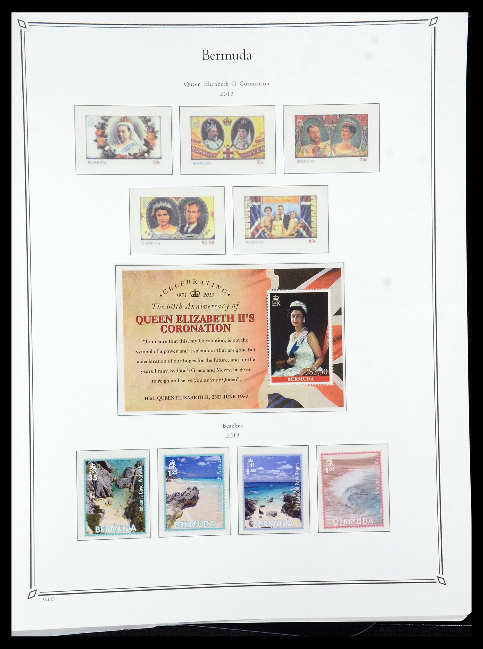 36279 111 - Postzegelverzameling 36279 Bermuda 1865-2013.