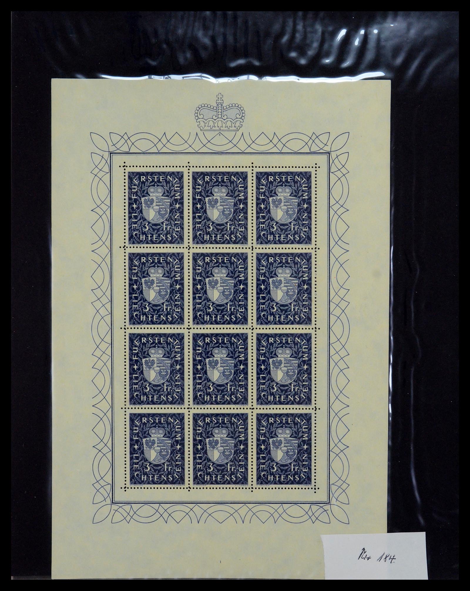 36280 007 - Stamp collection 36280 Liechtenstein souvenir sheets and sheetlets 1934-