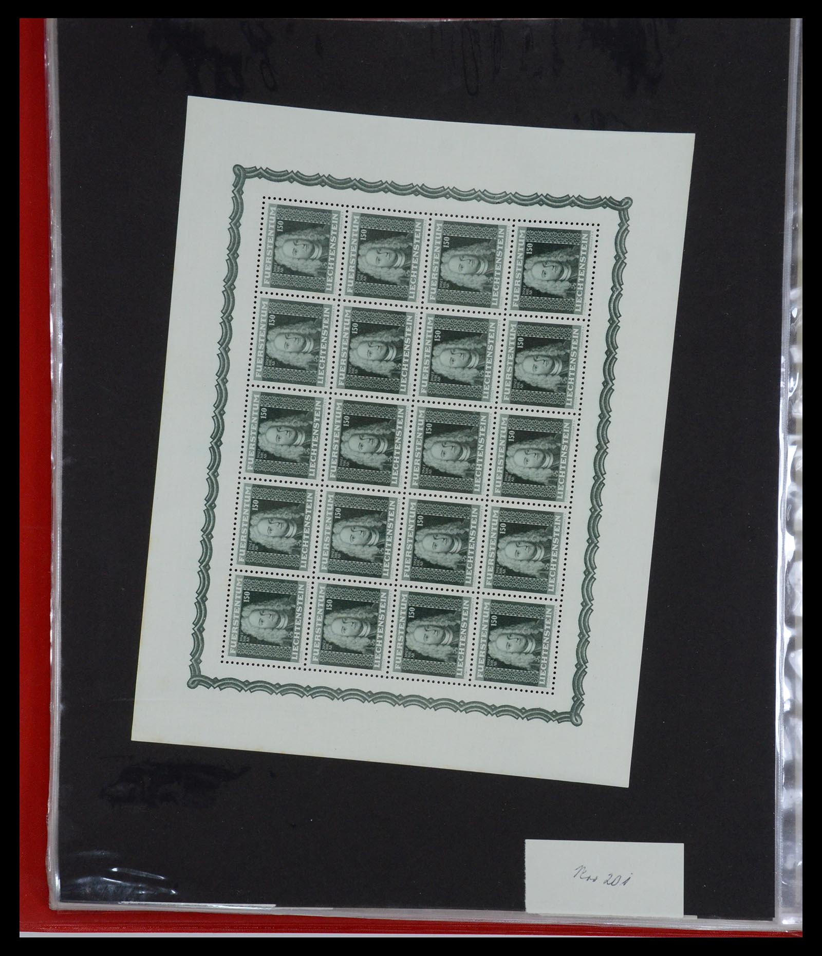 36280 018 - Stamp collection 36280 Liechtenstein souvenir sheets and sheetlets 1934-