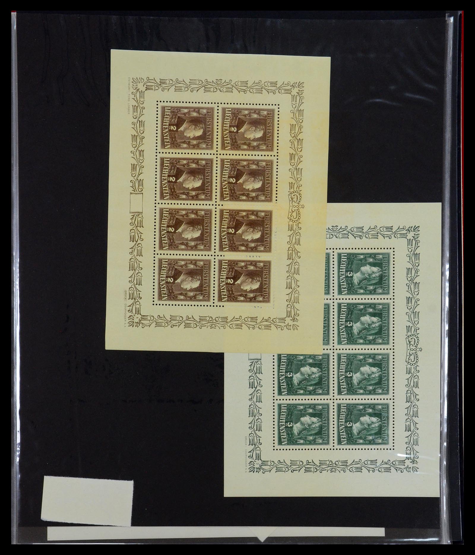36280 037 - Stamp collection 36280 Liechtenstein souvenir sheets and sheetlets 1934-