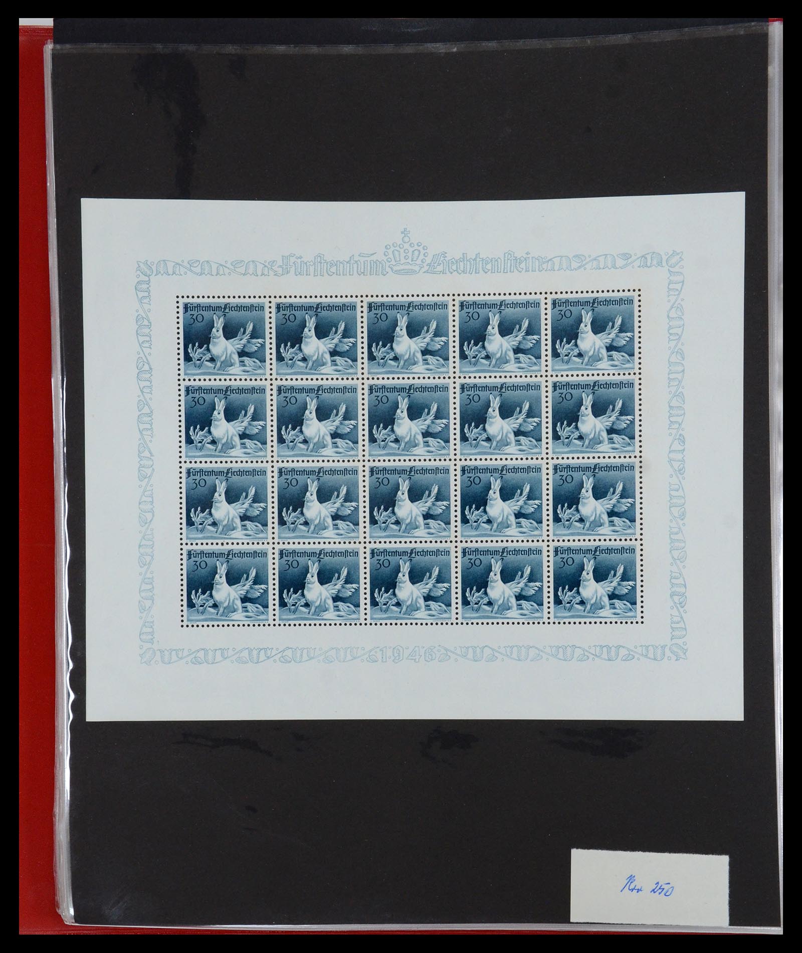 36280 042 - Stamp collection 36280 Liechtenstein souvenir sheets and sheetlets 1934-