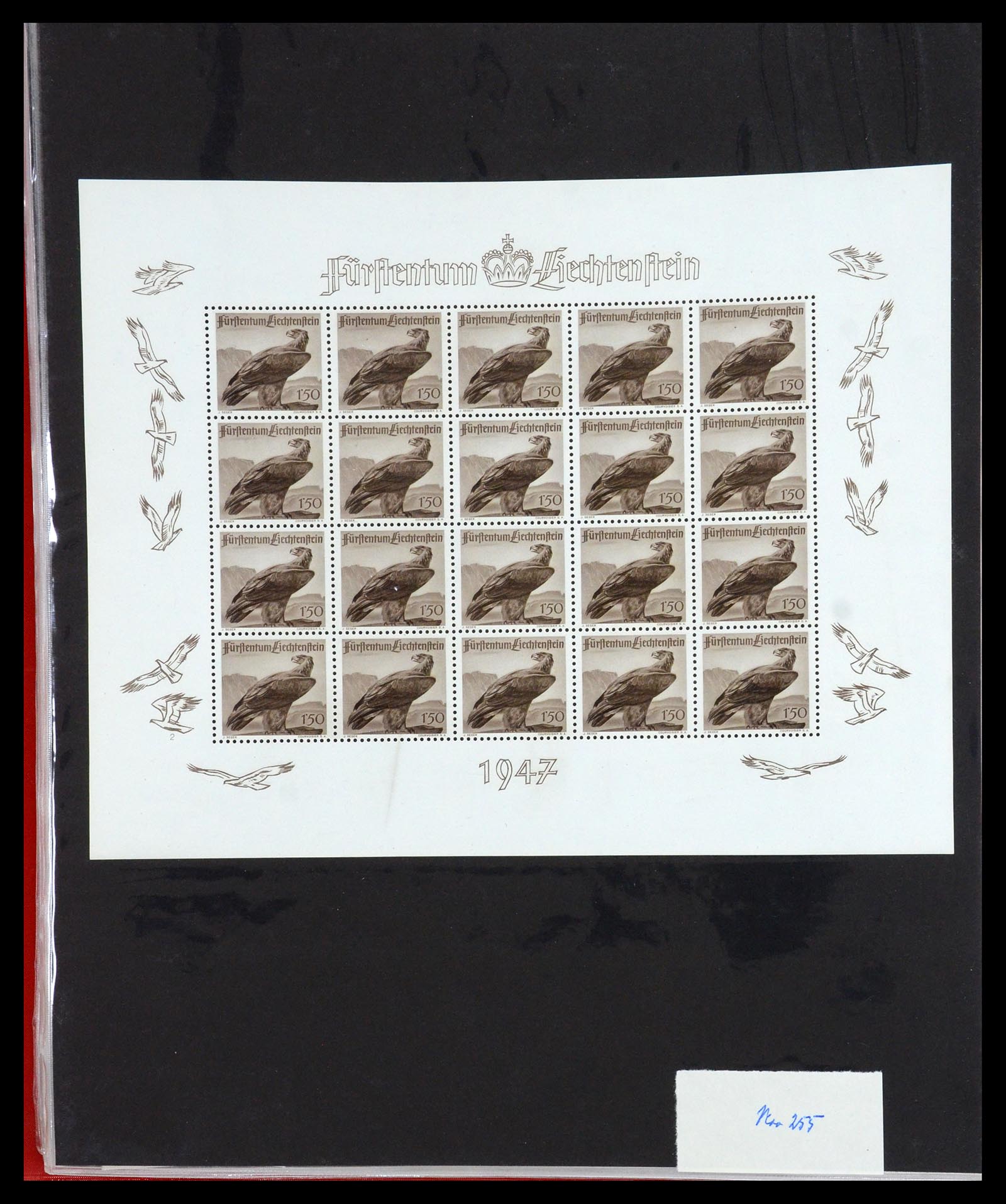 36280 046 - Stamp collection 36280 Liechtenstein souvenir sheets and sheetlets 1934-