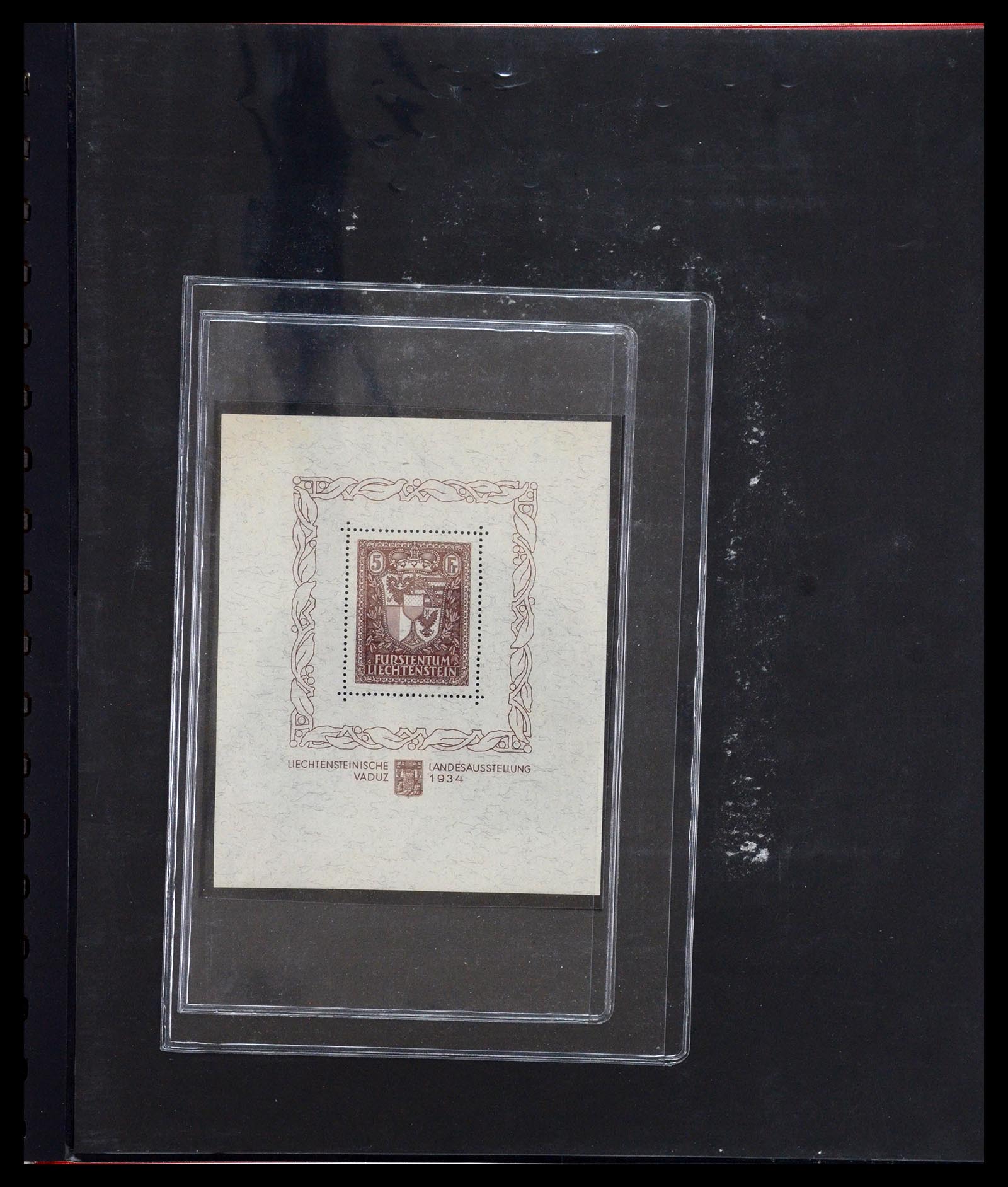 36280 047 - Stamp collection 36280 Liechtenstein souvenir sheets and sheetlets 1934-