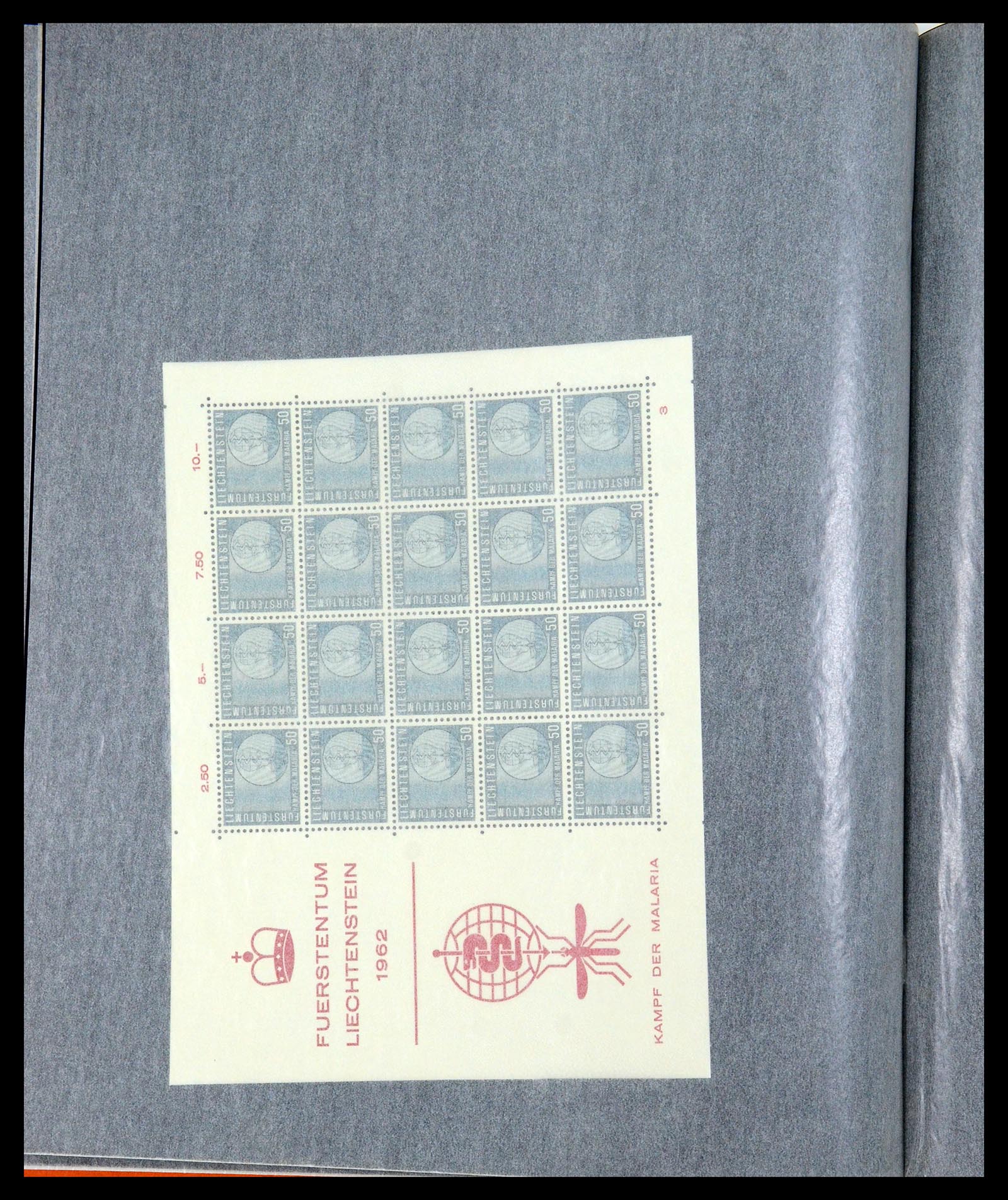 36280 201 - Stamp collection 36280 Liechtenstein souvenir sheets and sheetlets 1934-