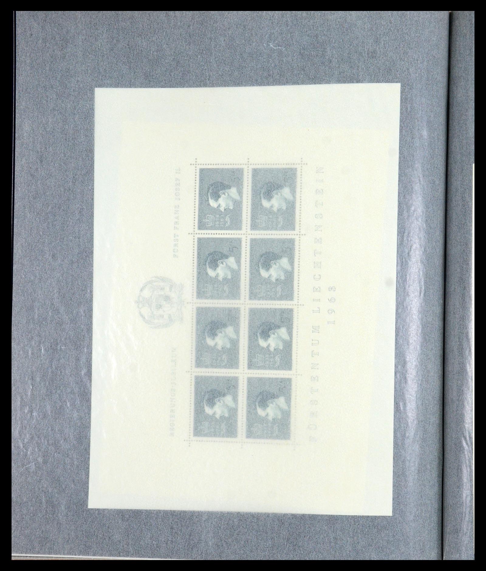 36280 205 - Stamp collection 36280 Liechtenstein souvenir sheets and sheetlets 1934-