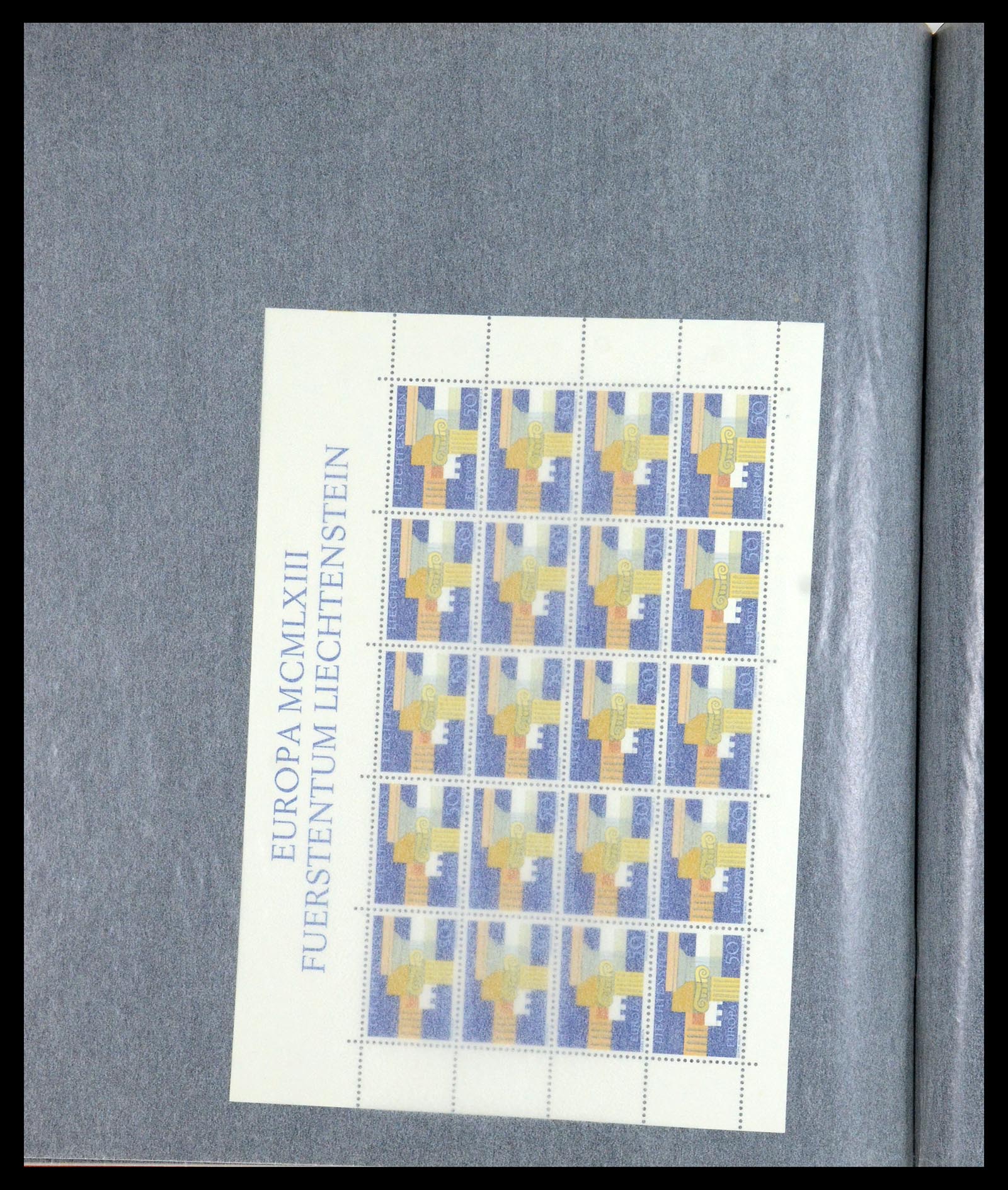 36280 207 - Stamp collection 36280 Liechtenstein souvenir sheets and sheetlets 1934-