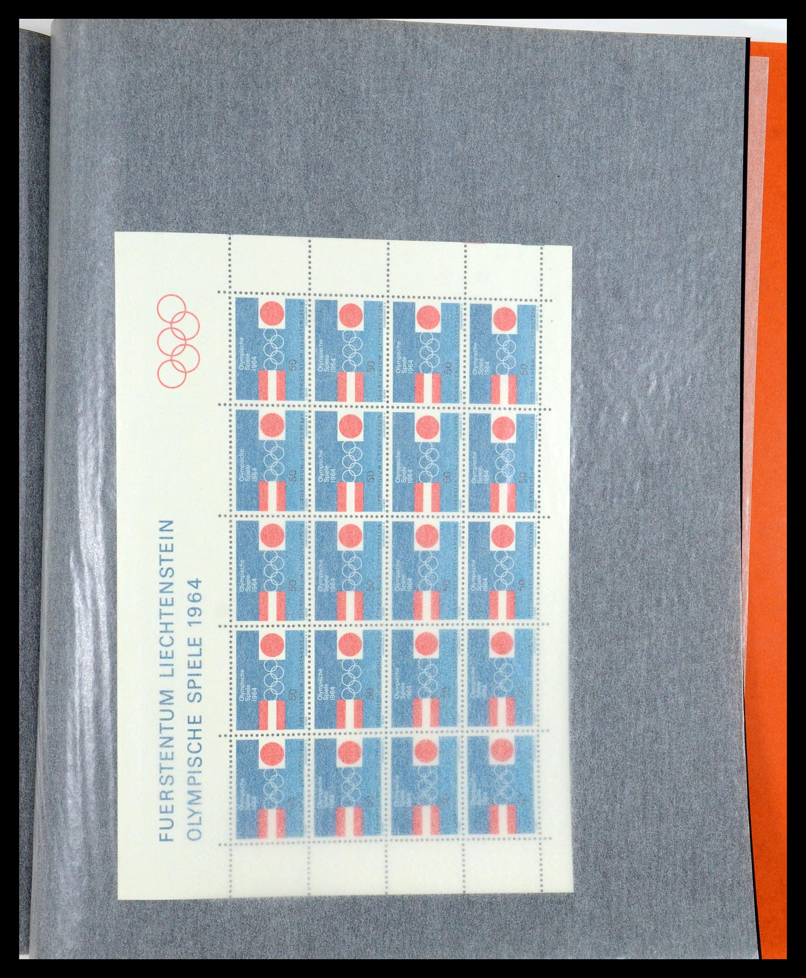 36280 210 - Stamp collection 36280 Liechtenstein souvenir sheets and sheetlets 1934-