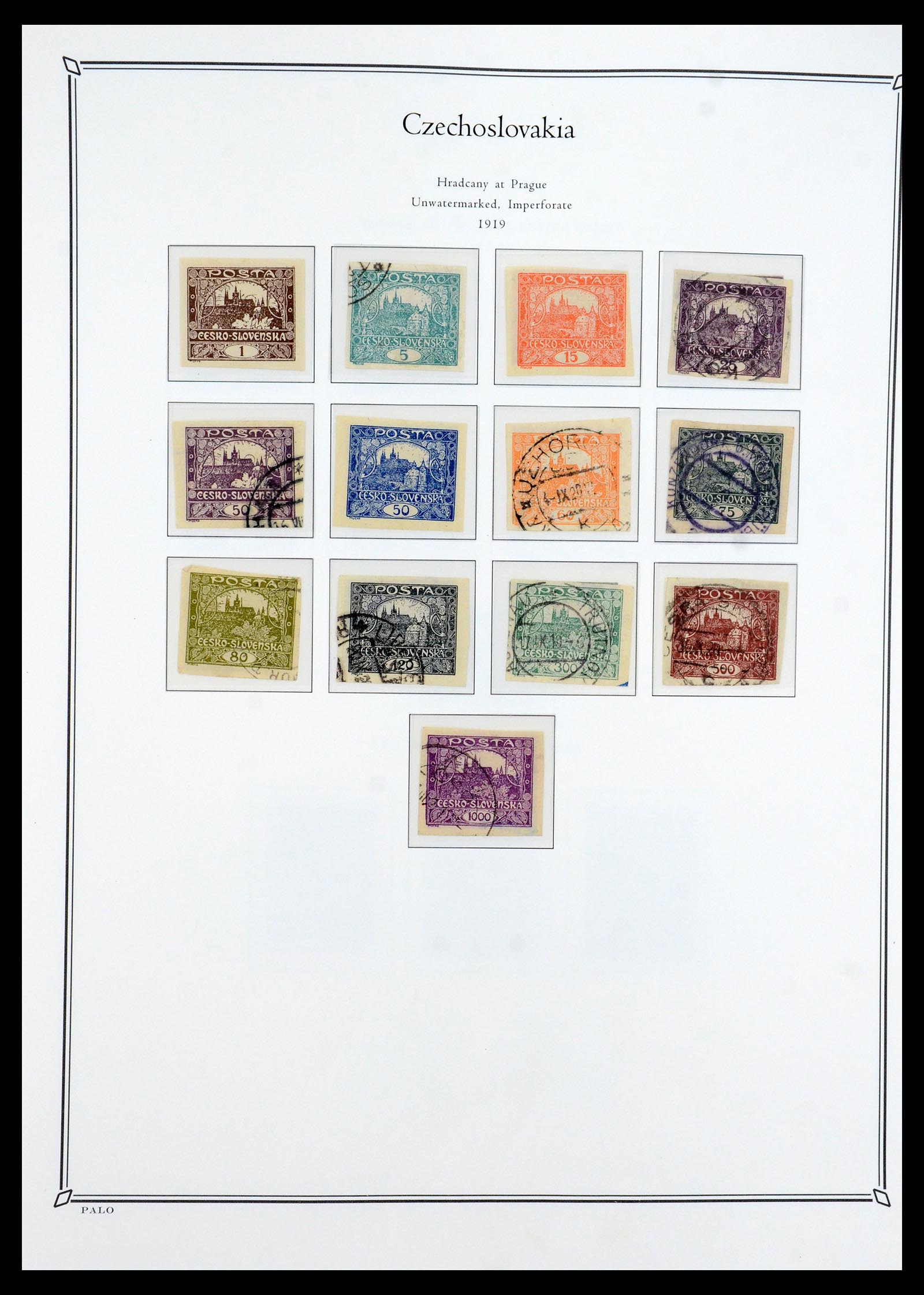 36283 003 - Postzegelverzameling 36283 Tsjechoslowakije 1918-1982.