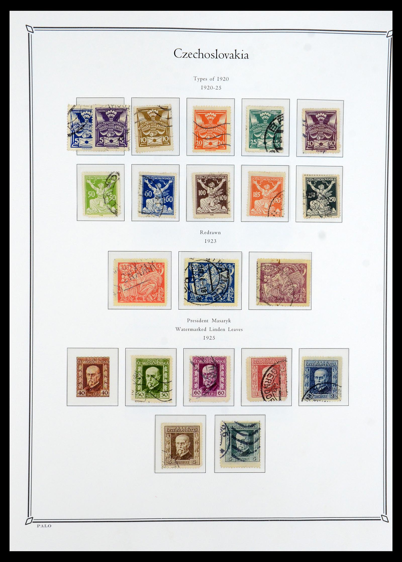 36283 006 - Postzegelverzameling 36283 Tsjechoslowakije 1918-1982.