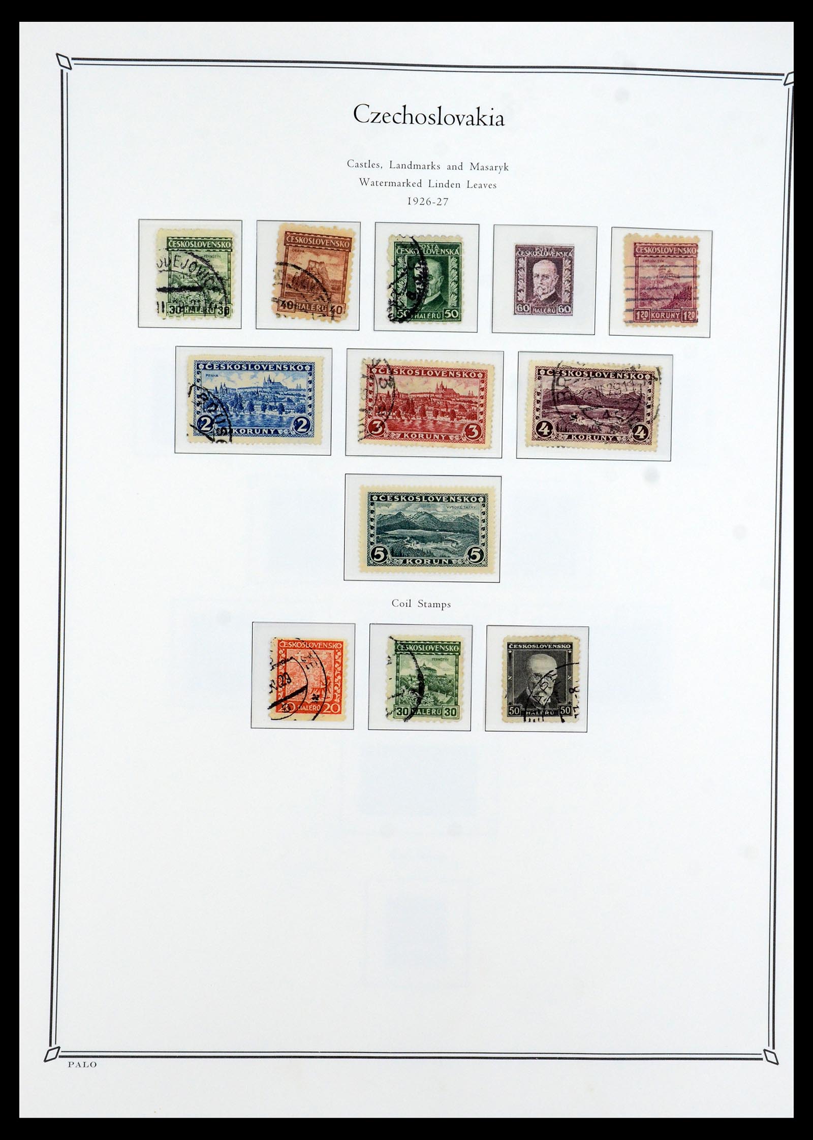 36283 008 - Postzegelverzameling 36283 Tsjechoslowakije 1918-1982.