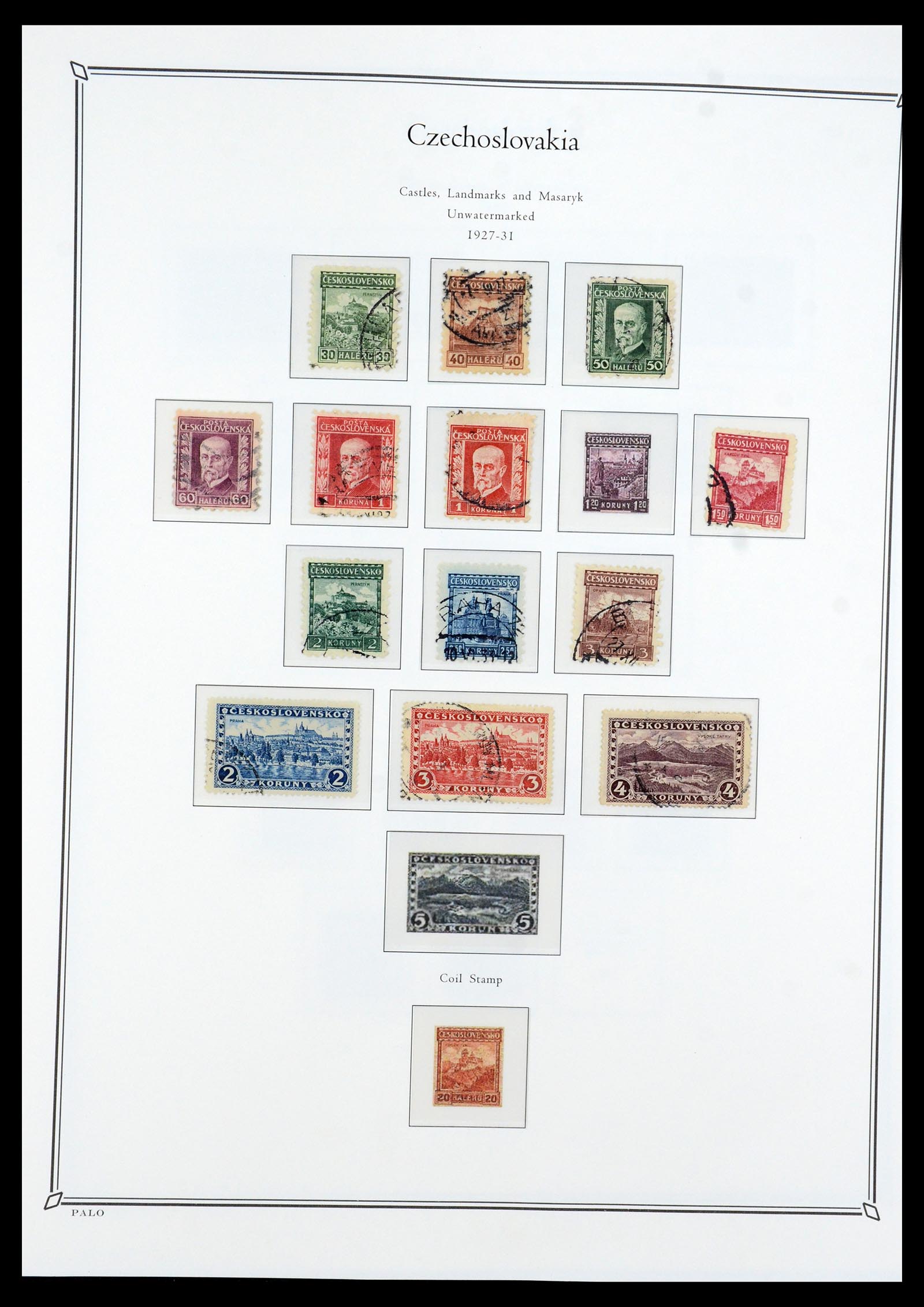 36283 009 - Postzegelverzameling 36283 Tsjechoslowakije 1918-1982.