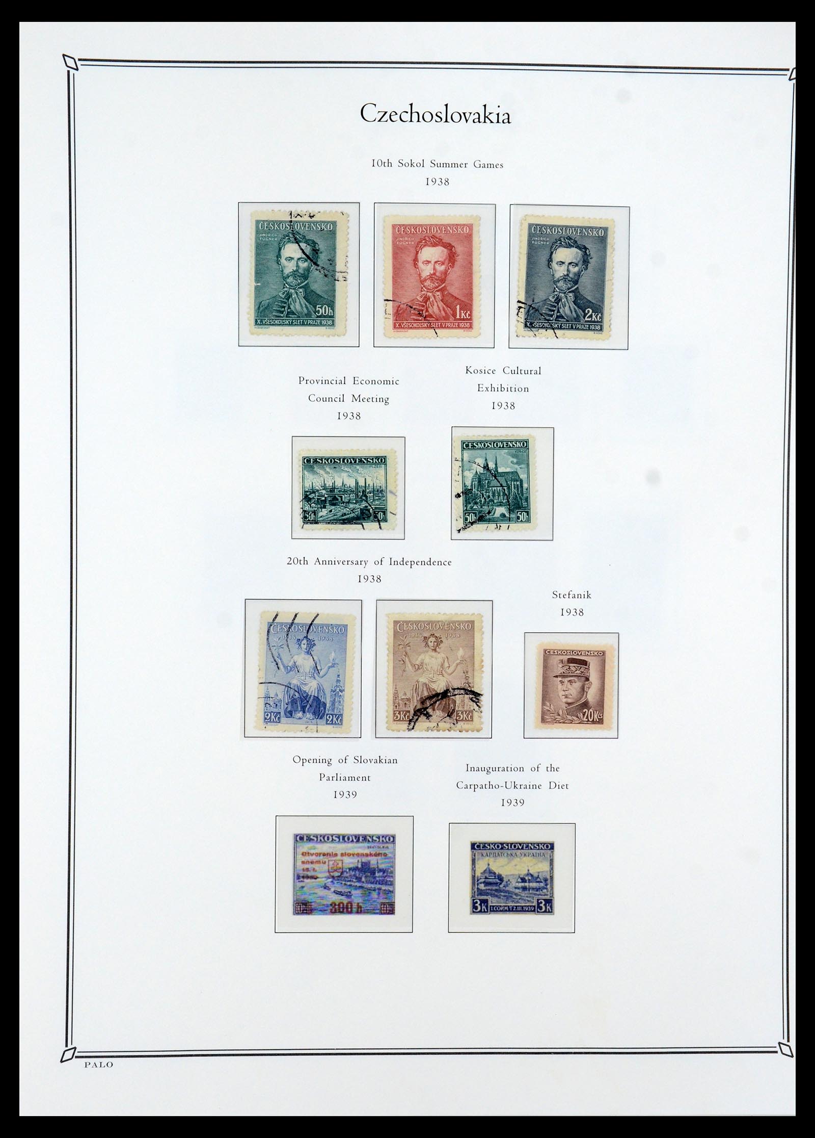 36283 019 - Postzegelverzameling 36283 Tsjechoslowakije 1918-1982.