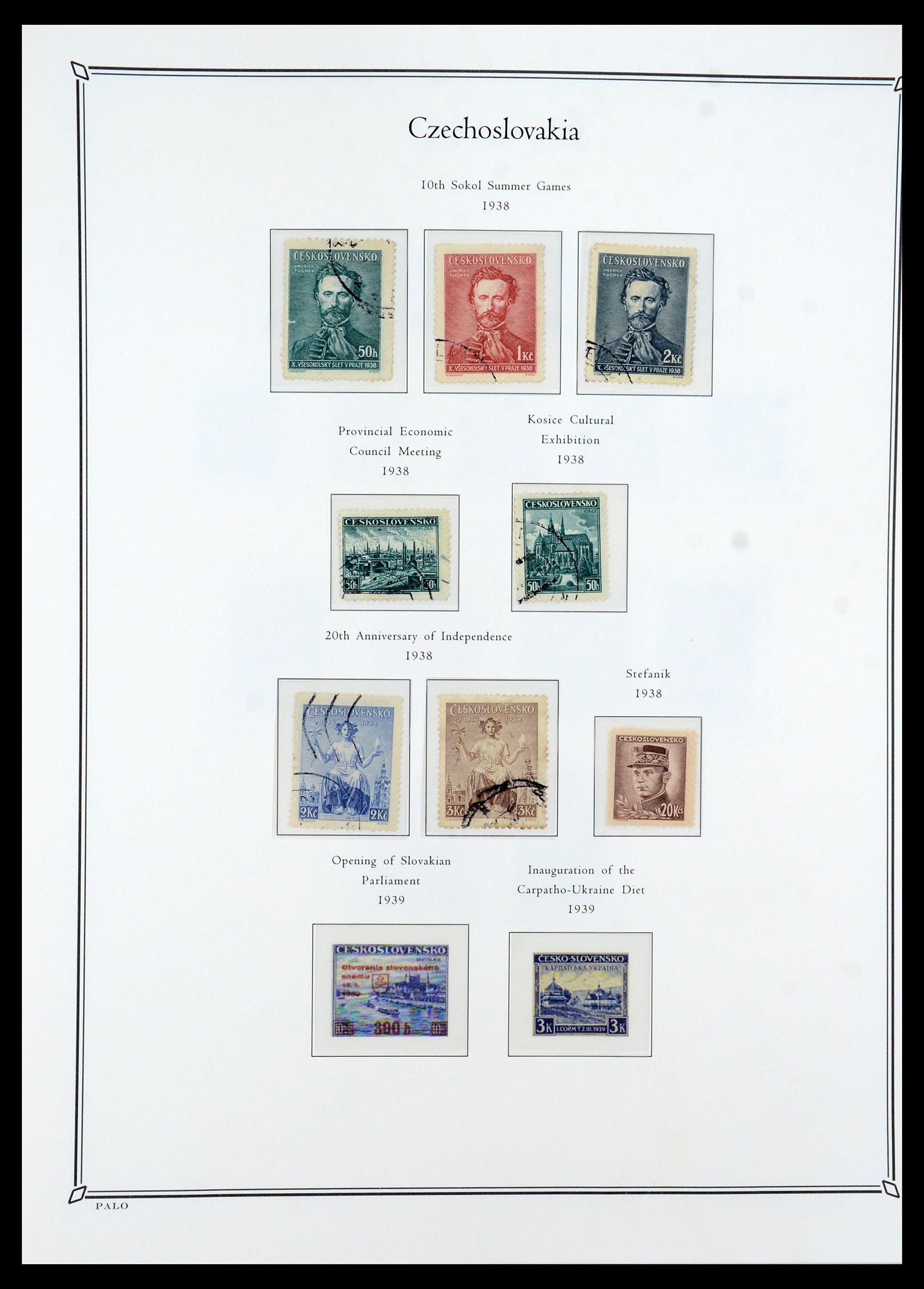 36283 019 - Postzegelverzameling 36283 Tsjechoslowakije 1918-1982.