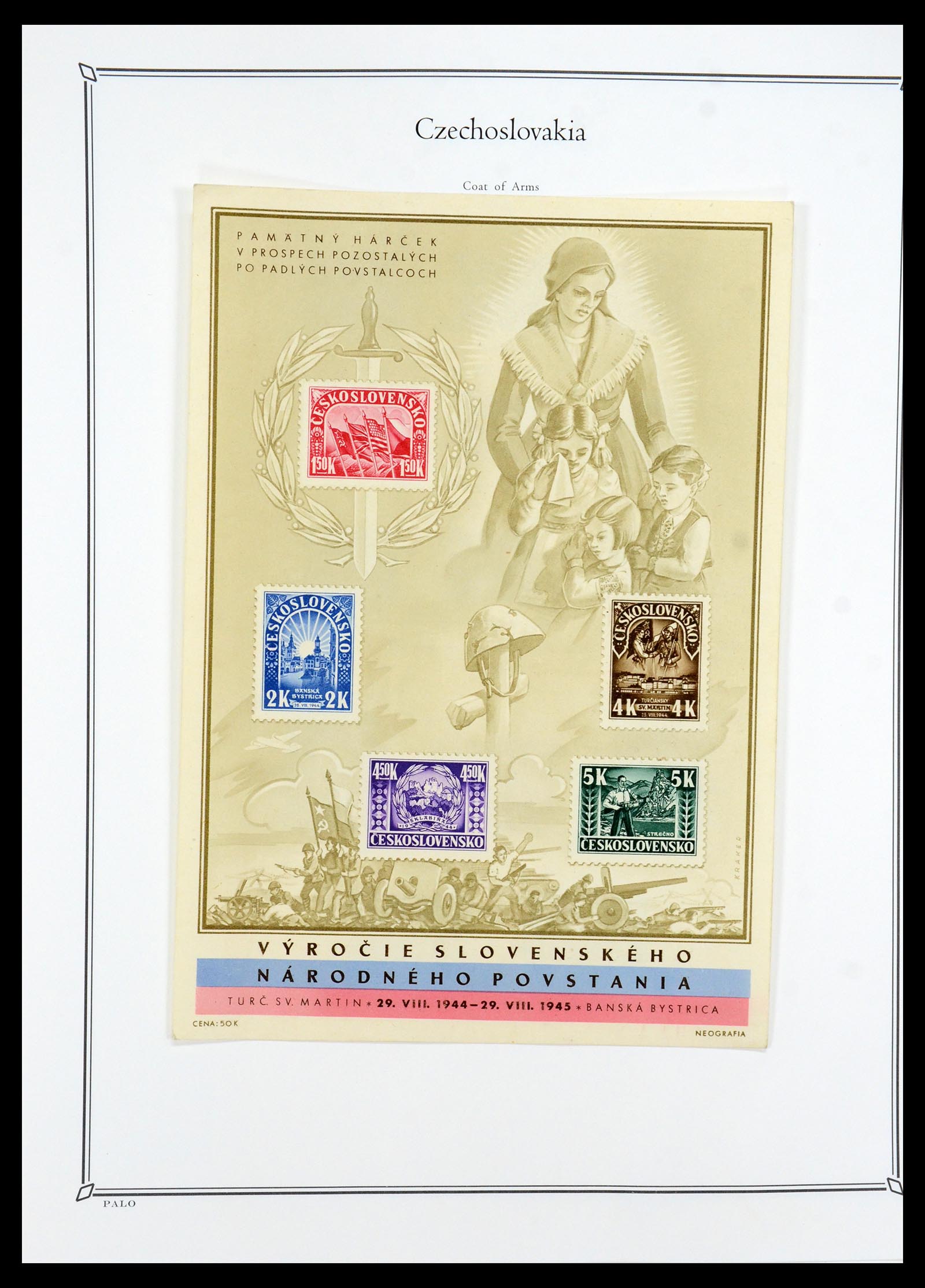 36283 020 - Postzegelverzameling 36283 Tsjechoslowakije 1918-1982.