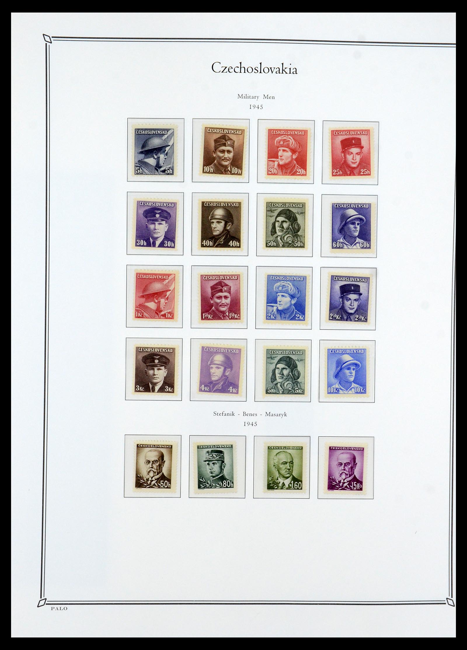 36283 022 - Postzegelverzameling 36283 Tsjechoslowakije 1918-1982.