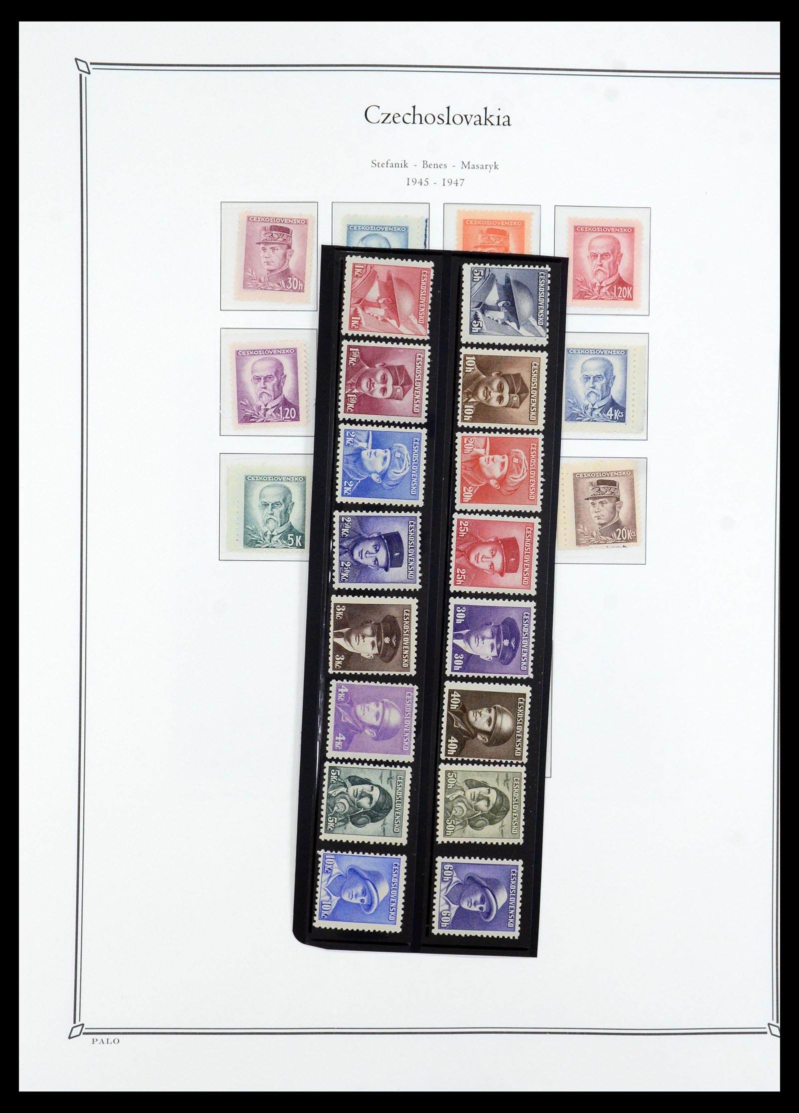 36283 023 - Postzegelverzameling 36283 Tsjechoslowakije 1918-1982.