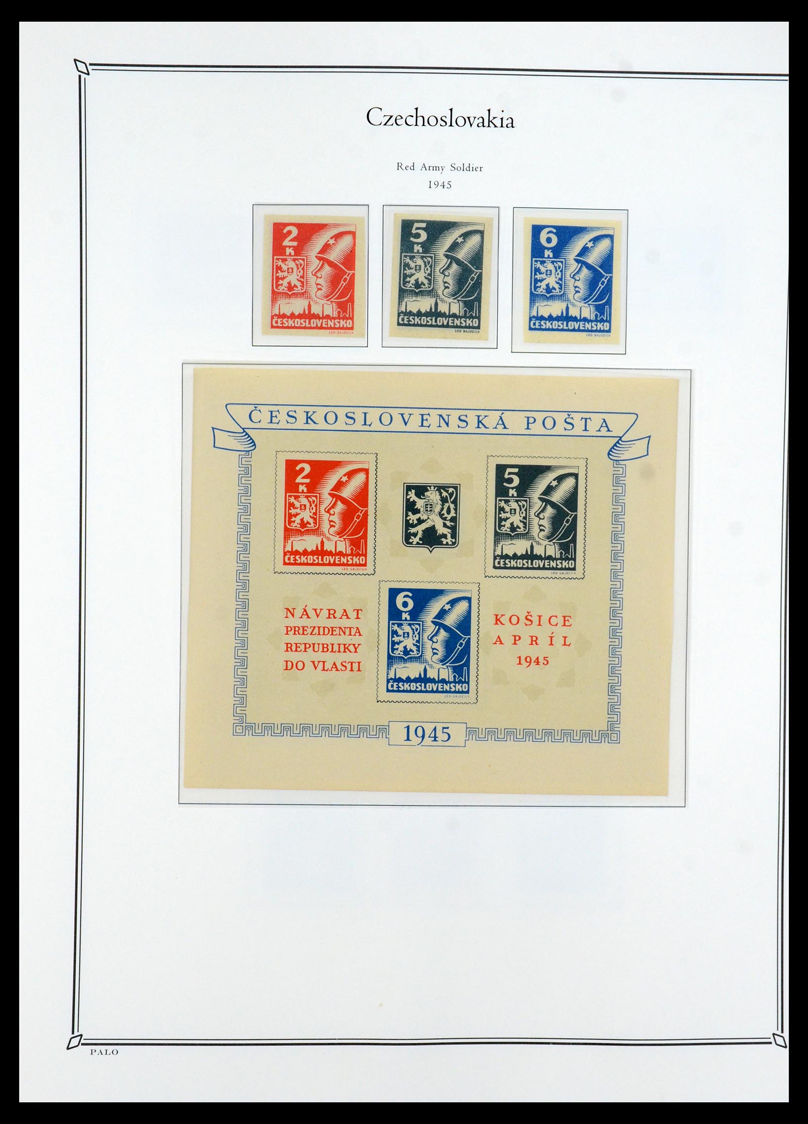 36283 025 - Stamp collection 36283 Czechoslovakia 1918-1982.