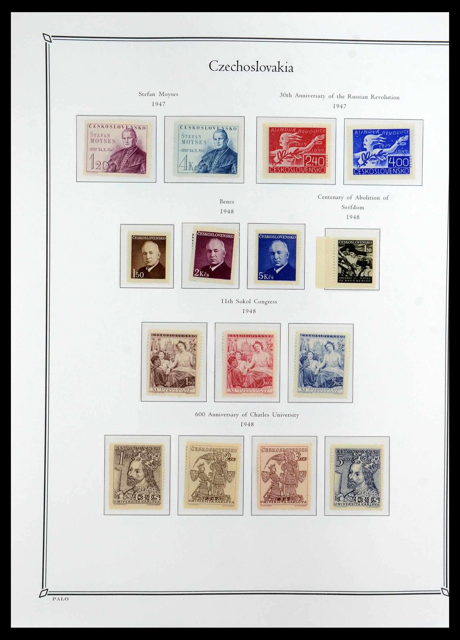 36283 027 - Postzegelverzameling 36283 Tsjechoslowakije 1918-1982.