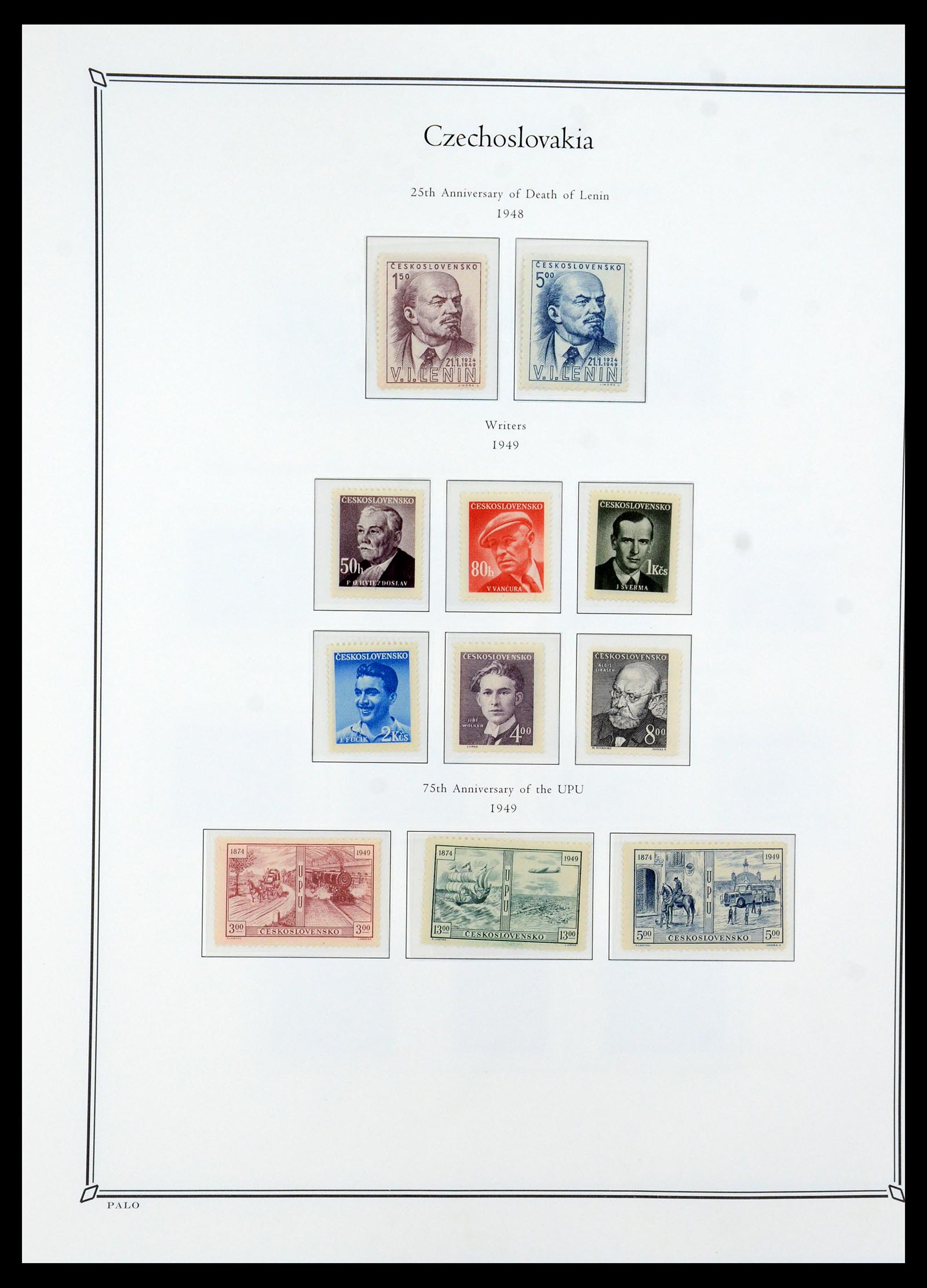 36283 031 - Postzegelverzameling 36283 Tsjechoslowakije 1918-1982.