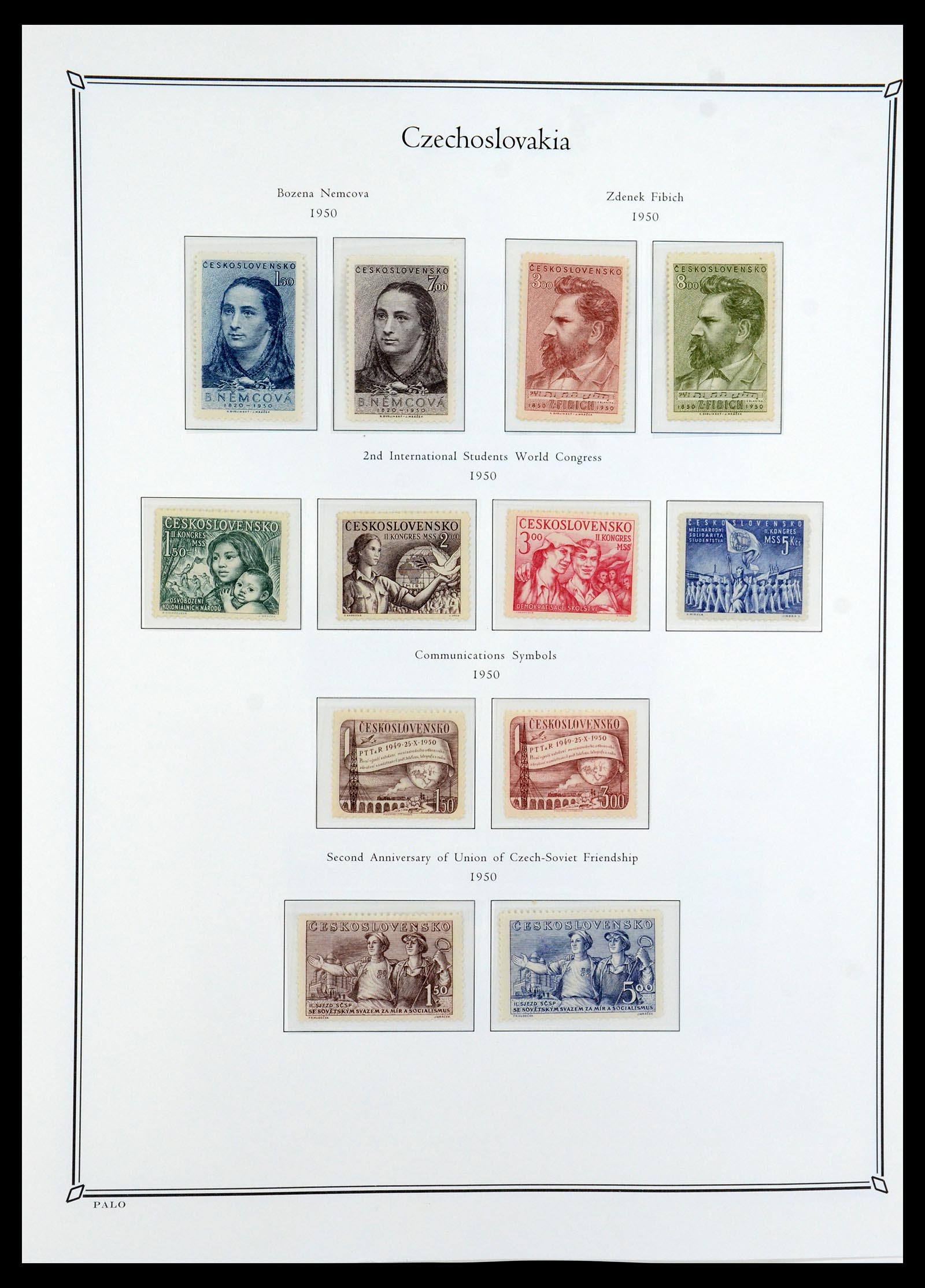 36283 035 - Stamp collection 36283 Czechoslovakia 1918-1982.