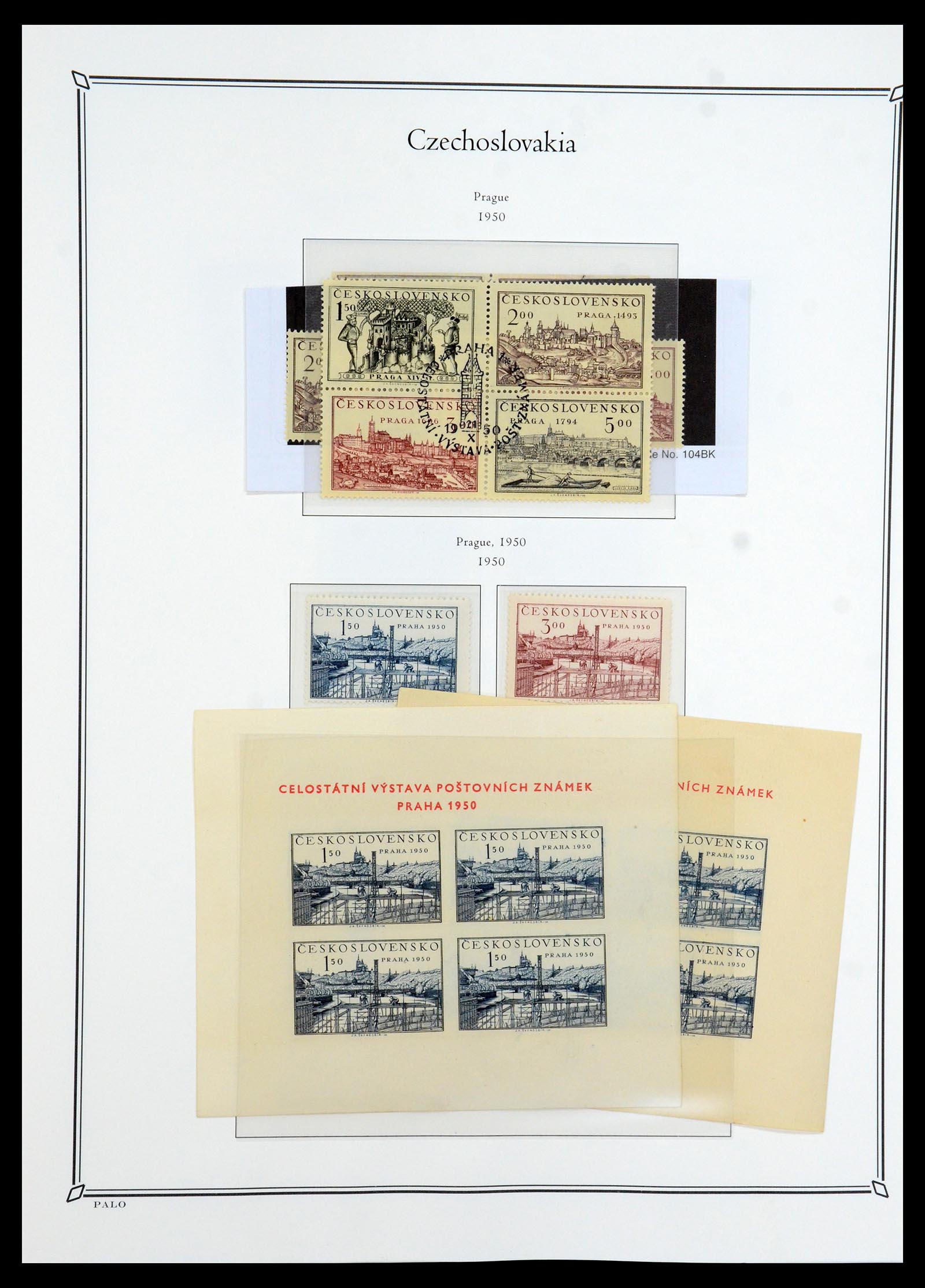 36283 036 - Postzegelverzameling 36283 Tsjechoslowakije 1918-1982.