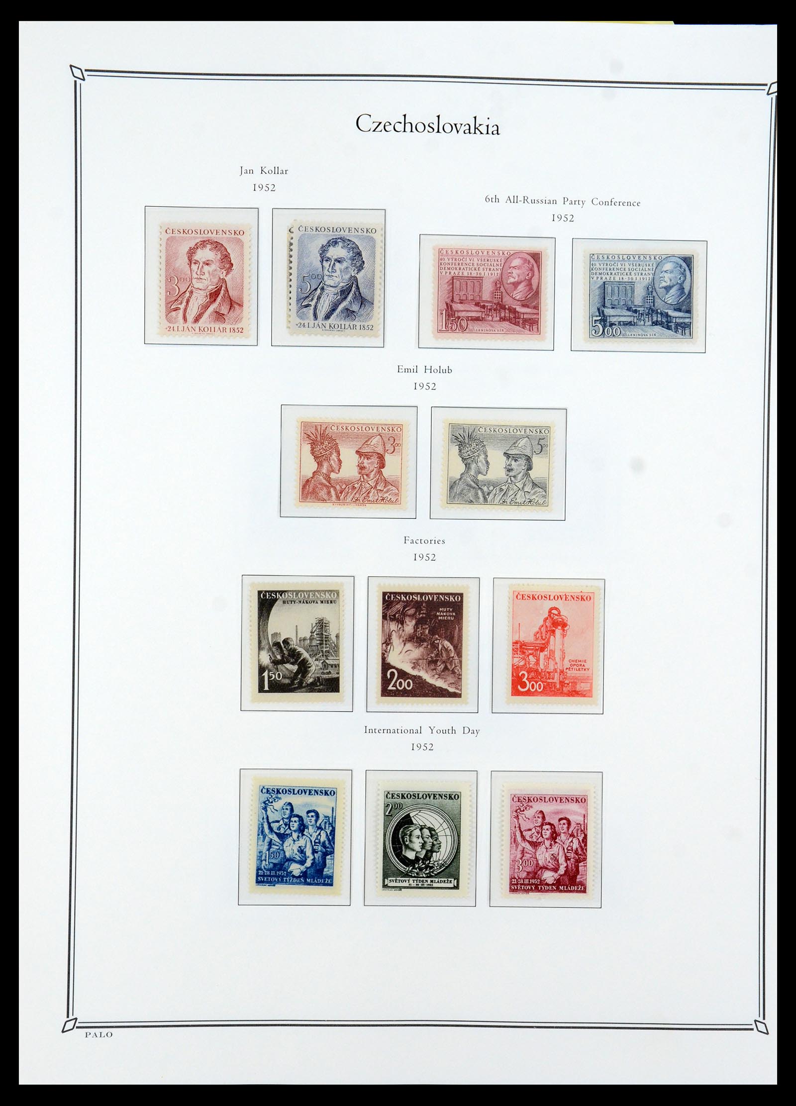 36283 042 - Postzegelverzameling 36283 Tsjechoslowakije 1918-1982.