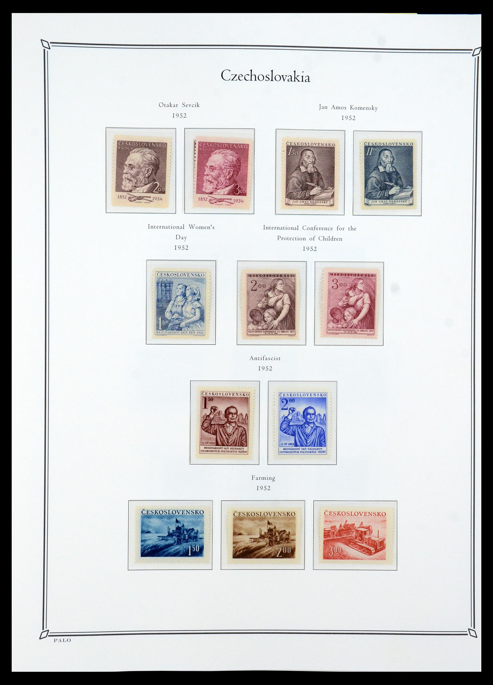 36283 043 - Stamp collection 36283 Czechoslovakia 1918-1982.