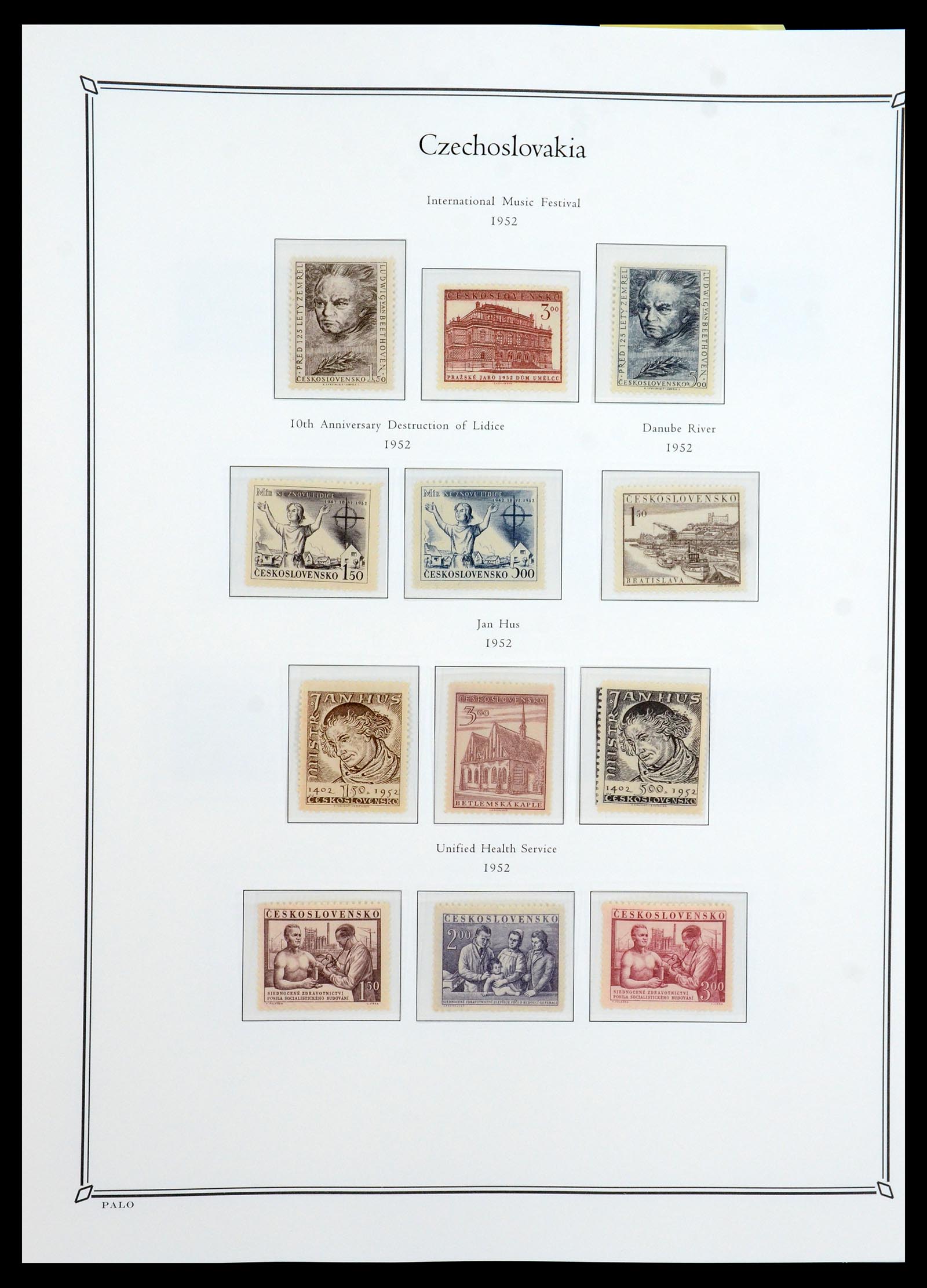 36283 045 - Postzegelverzameling 36283 Tsjechoslowakije 1918-1982.
