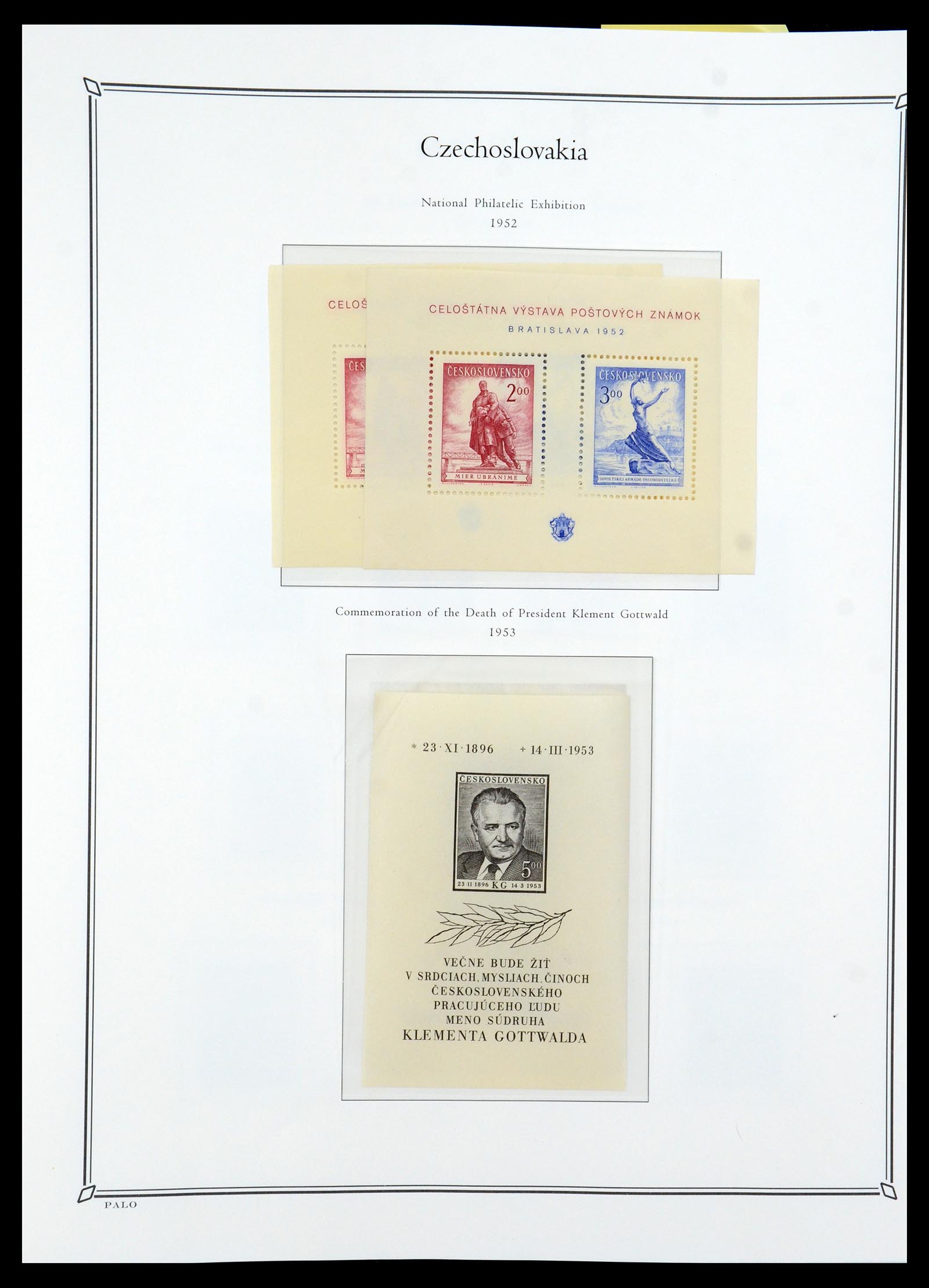 36283 048 - Postzegelverzameling 36283 Tsjechoslowakije 1918-1982.