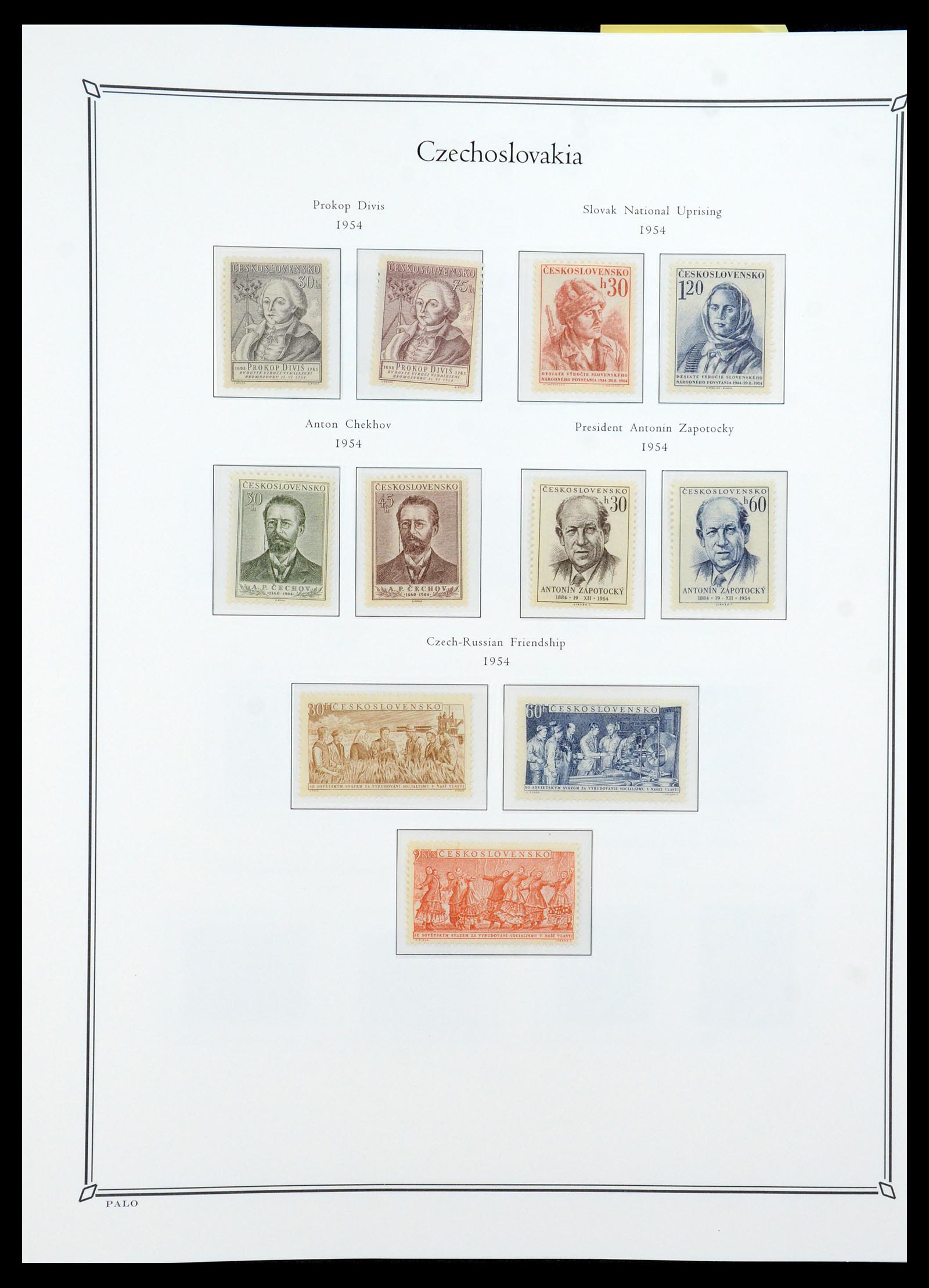 36283 056 - Postzegelverzameling 36283 Tsjechoslowakije 1918-1982.
