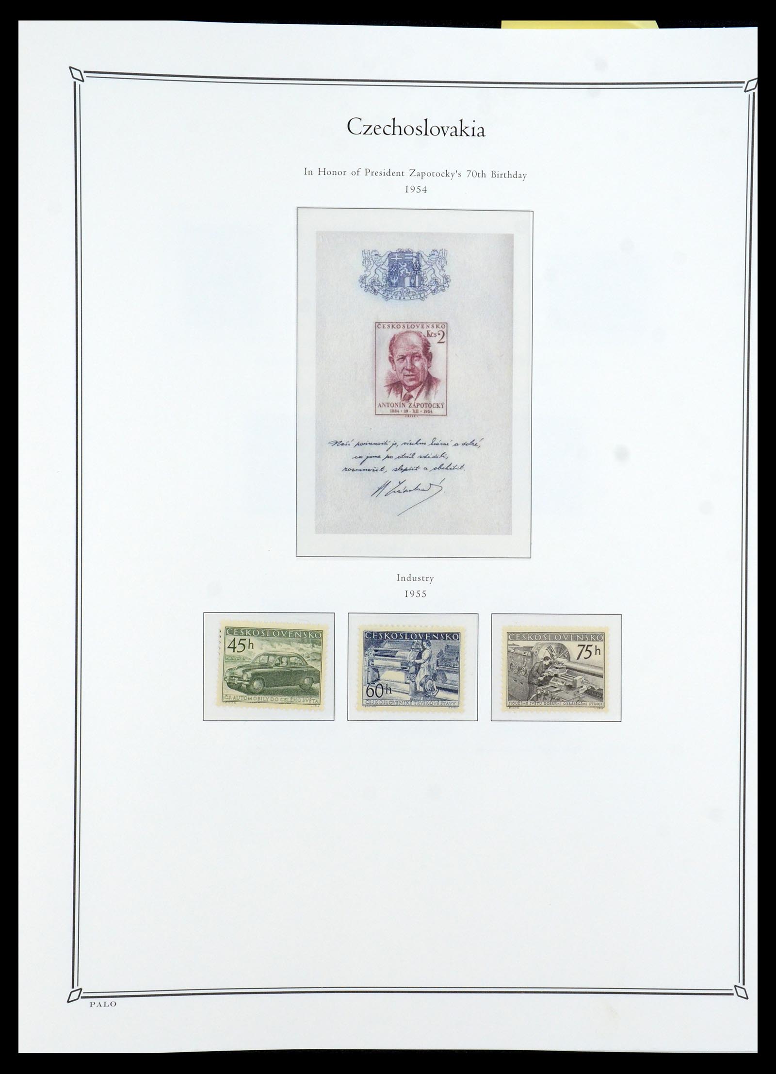 36283 058 - Postzegelverzameling 36283 Tsjechoslowakije 1918-1982.