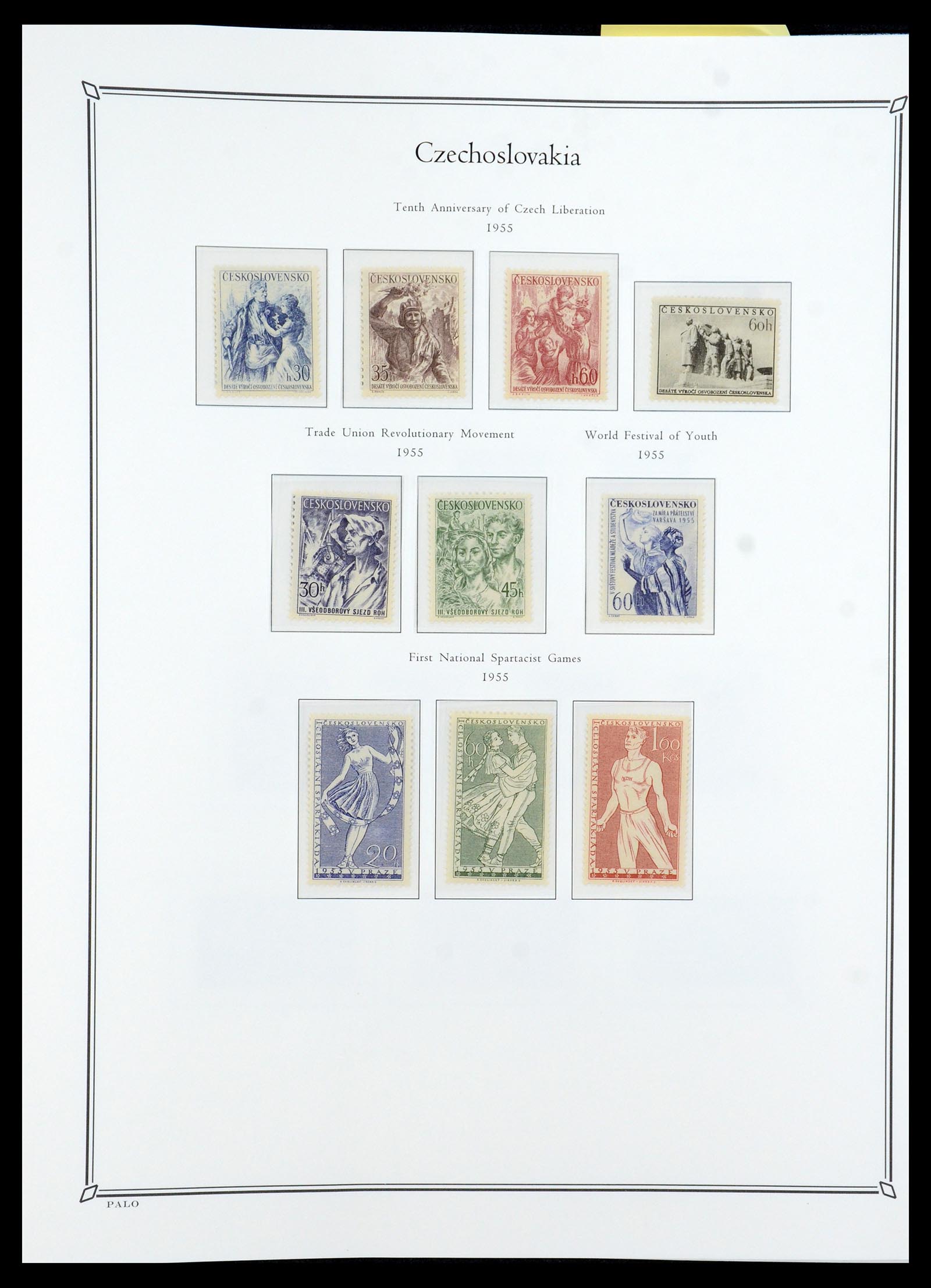 36283 059 - Postzegelverzameling 36283 Tsjechoslowakije 1918-1982.