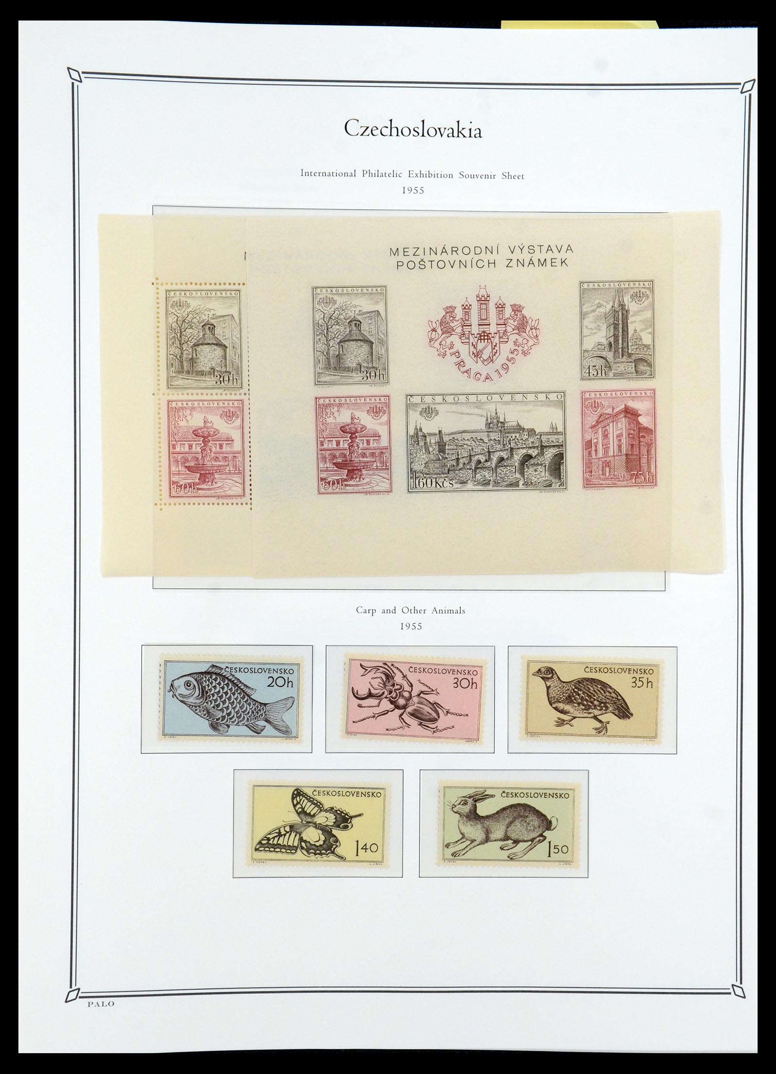 36283 061 - Postzegelverzameling 36283 Tsjechoslowakije 1918-1982.