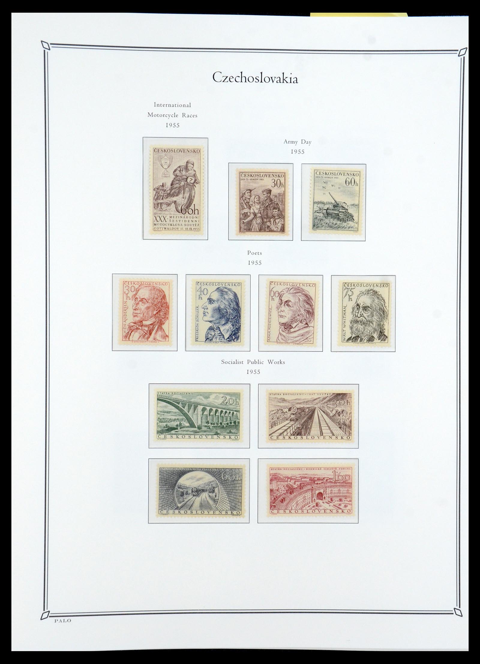 36283 062 - Postzegelverzameling 36283 Tsjechoslowakije 1918-1982.
