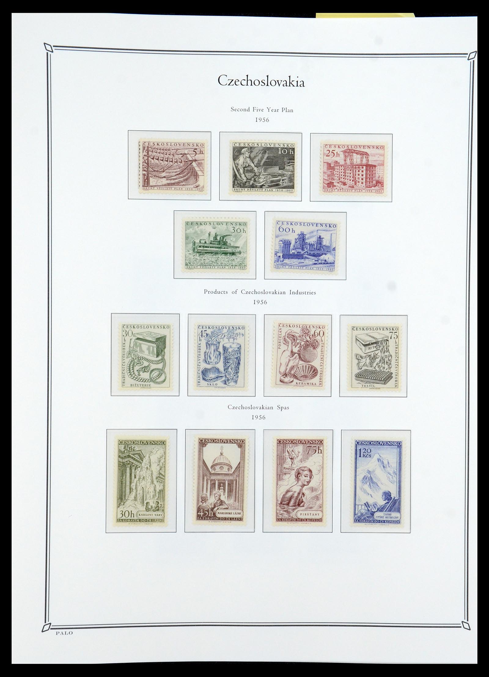 36283 063 - Postzegelverzameling 36283 Tsjechoslowakije 1918-1982.
