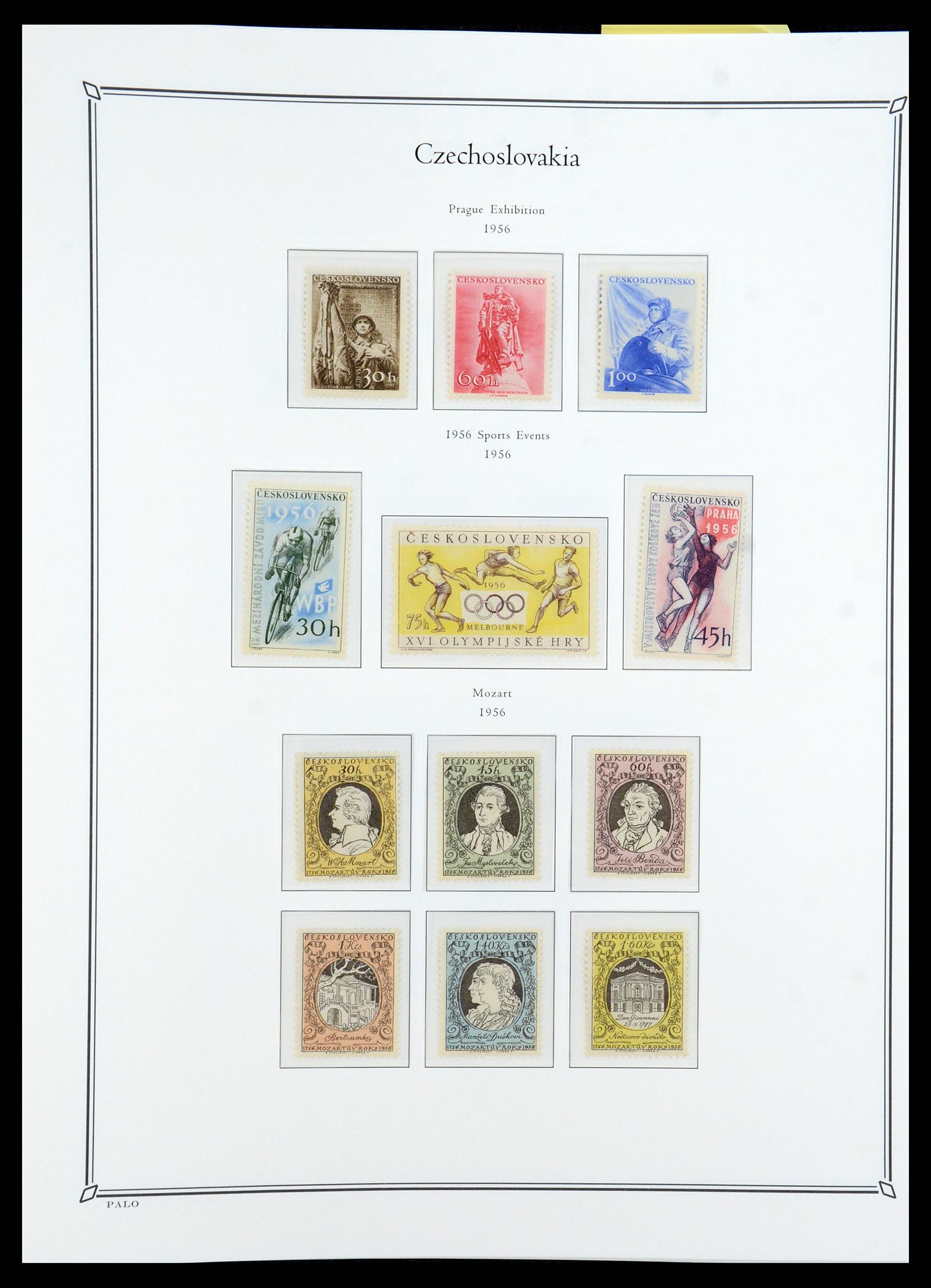 36283 064 - Postzegelverzameling 36283 Tsjechoslowakije 1918-1982.