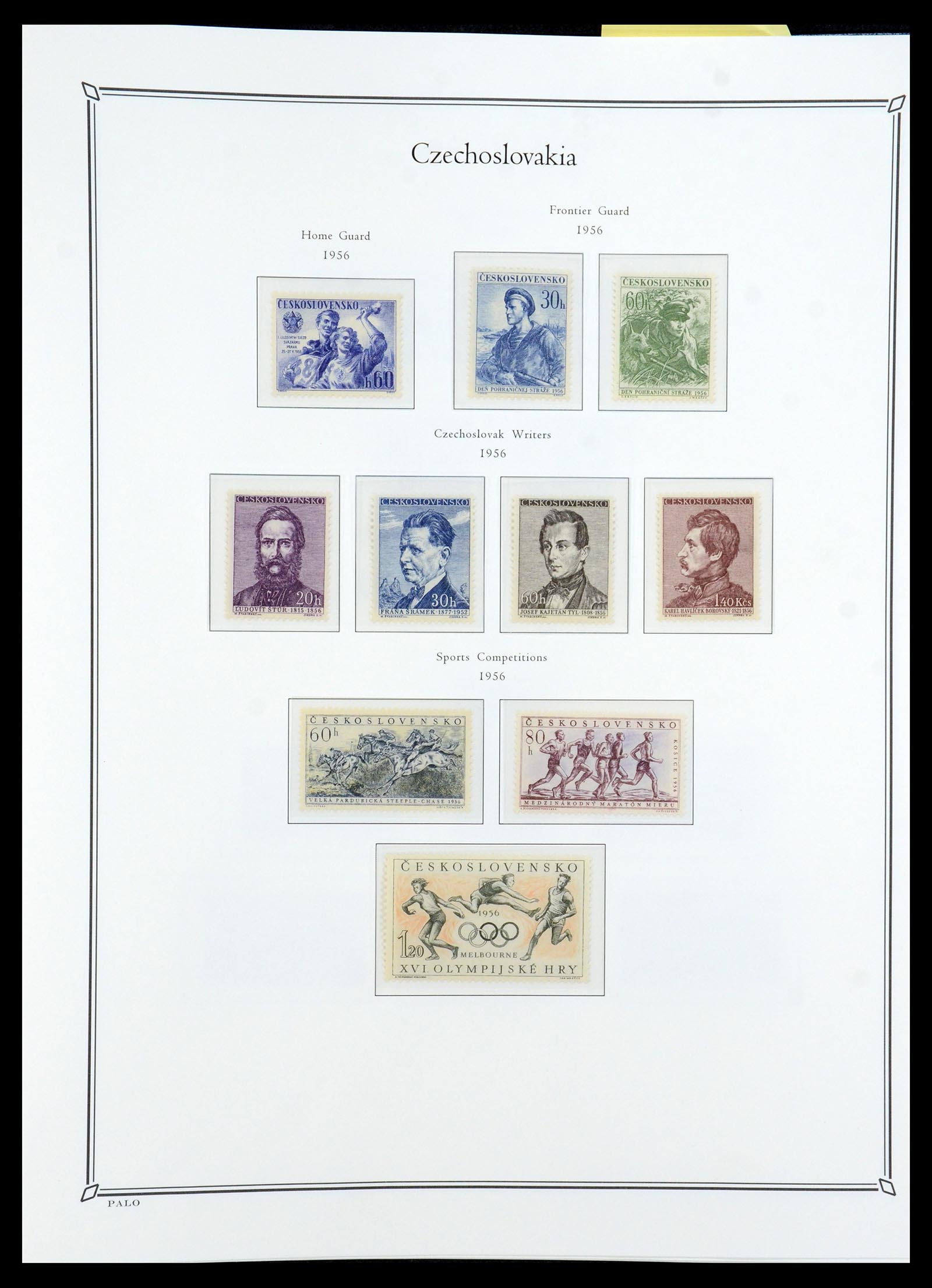 36283 065 - Postzegelverzameling 36283 Tsjechoslowakije 1918-1982.