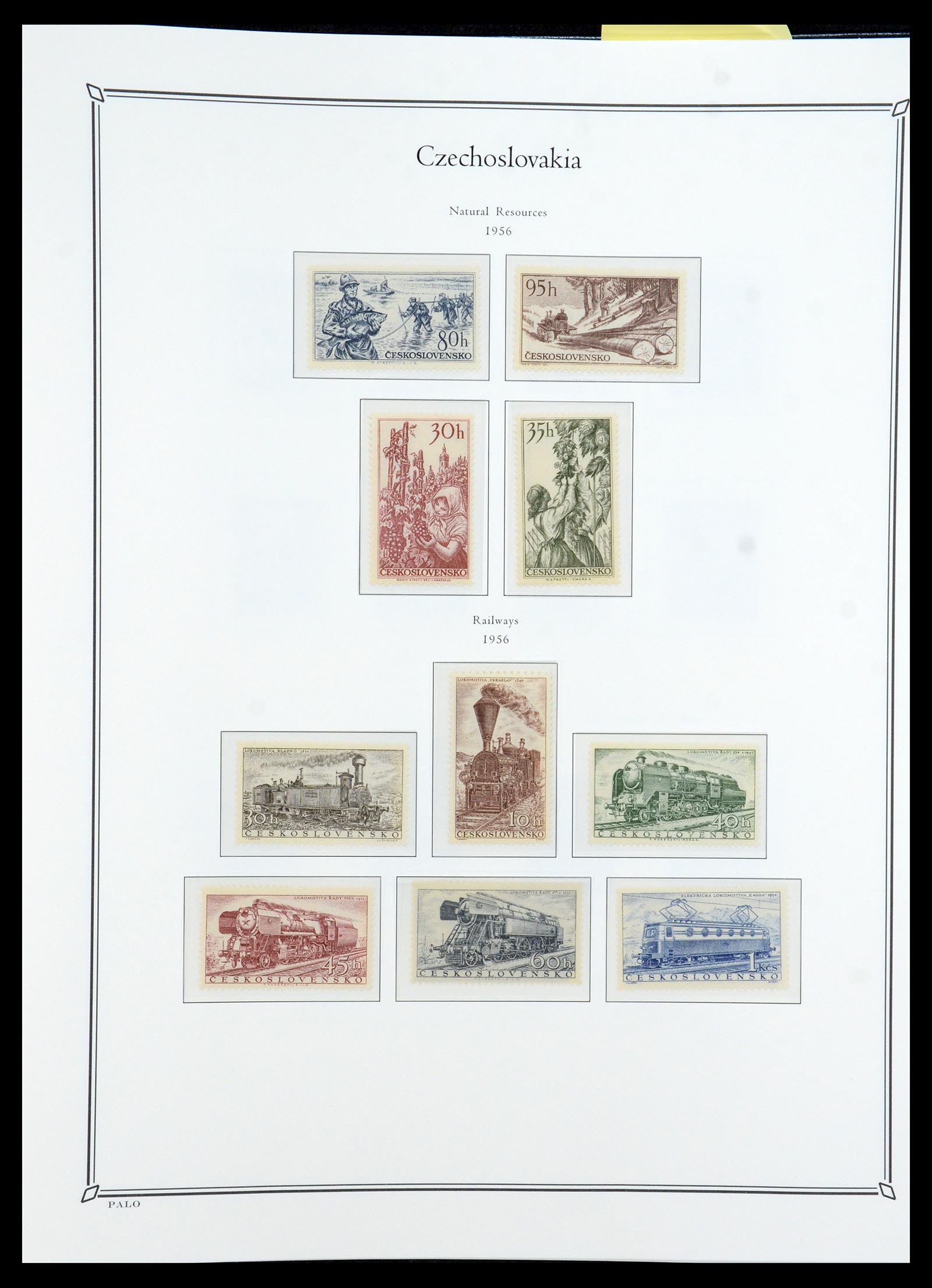 36283 066 - Postzegelverzameling 36283 Tsjechoslowakije 1918-1982.
