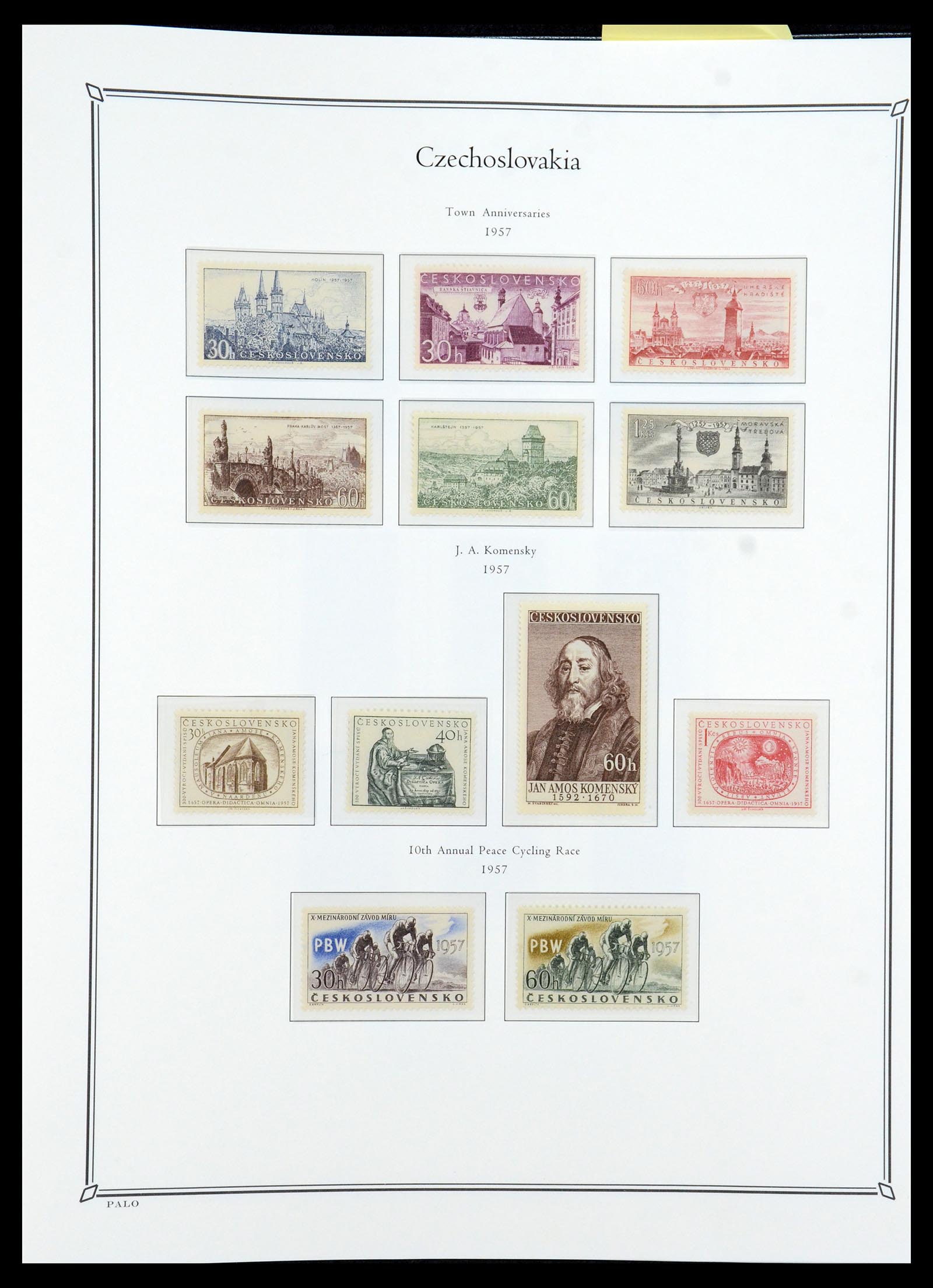 36283 068 - Postzegelverzameling 36283 Tsjechoslowakije 1918-1982.