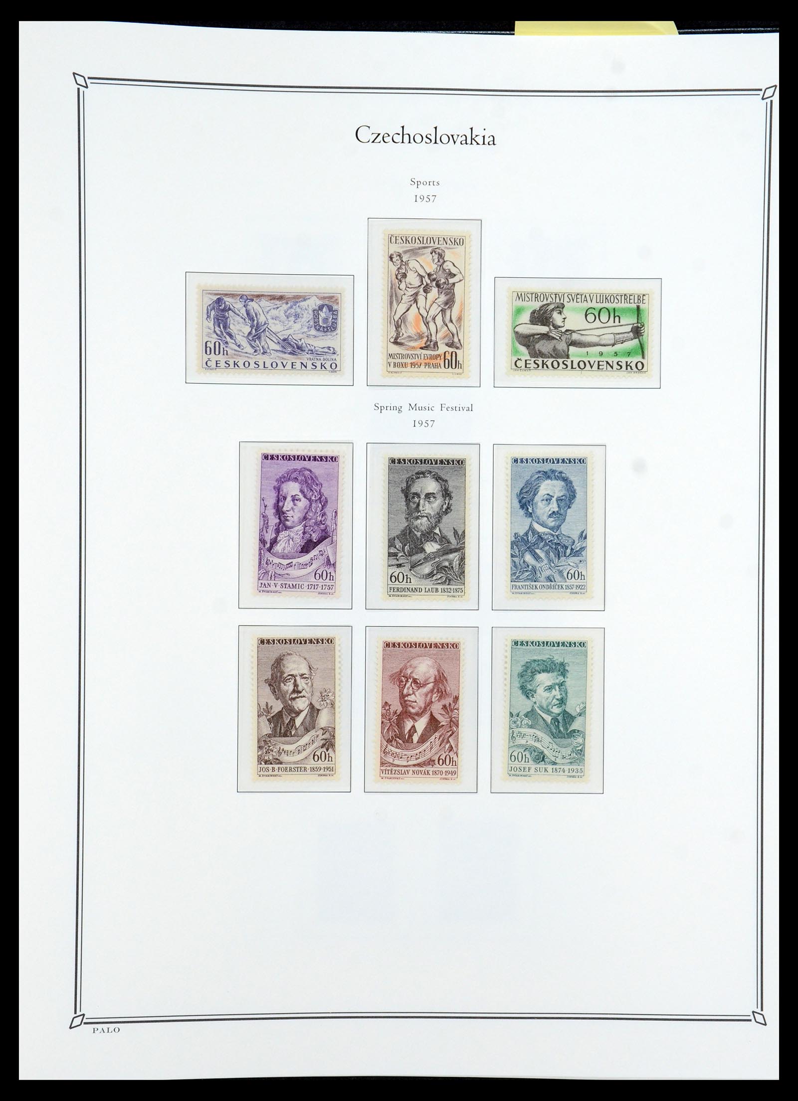 36283 069 - Postzegelverzameling 36283 Tsjechoslowakije 1918-1982.